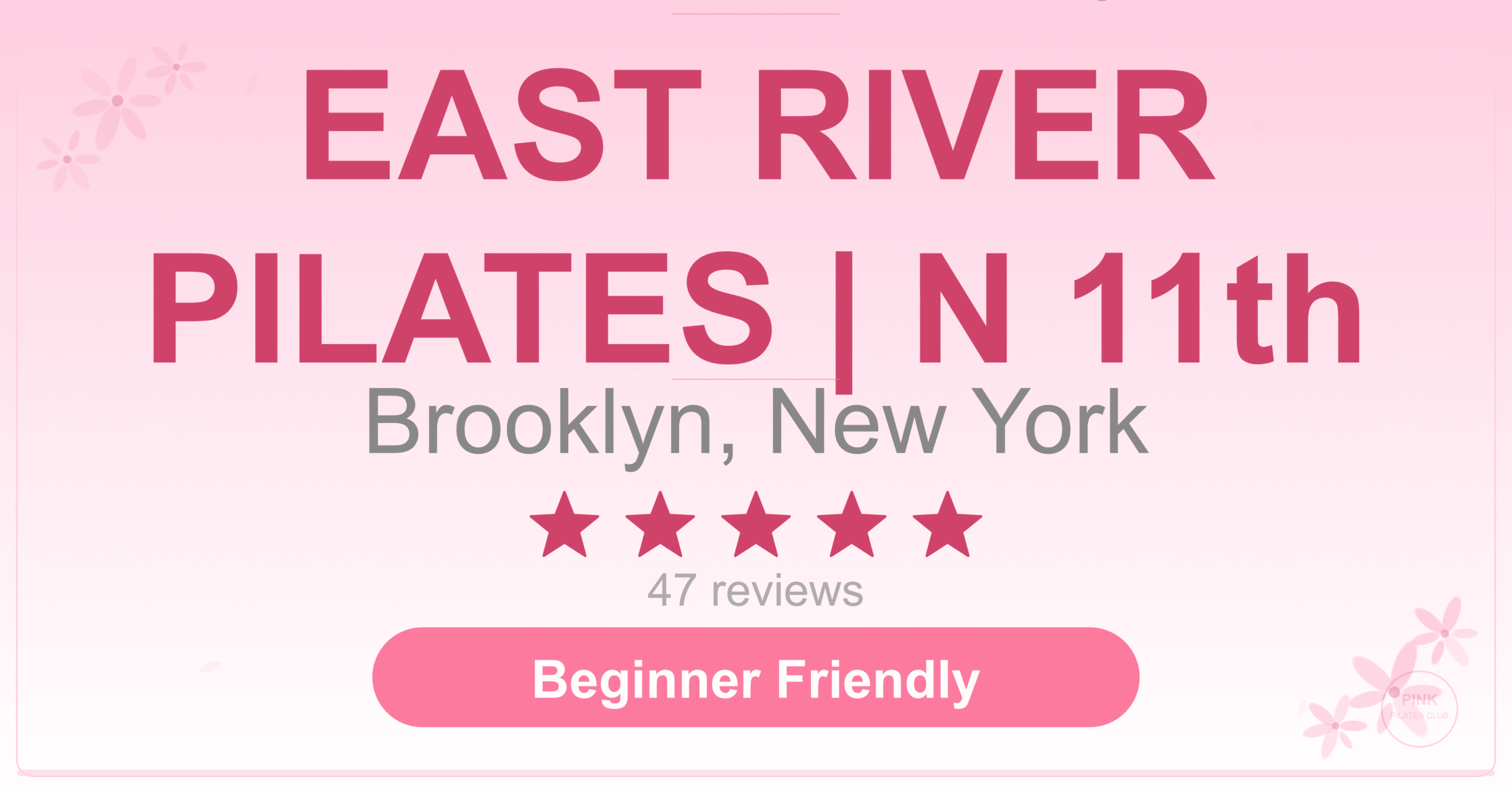 EAST RIVER PILATES | N 11th Pilates Studio