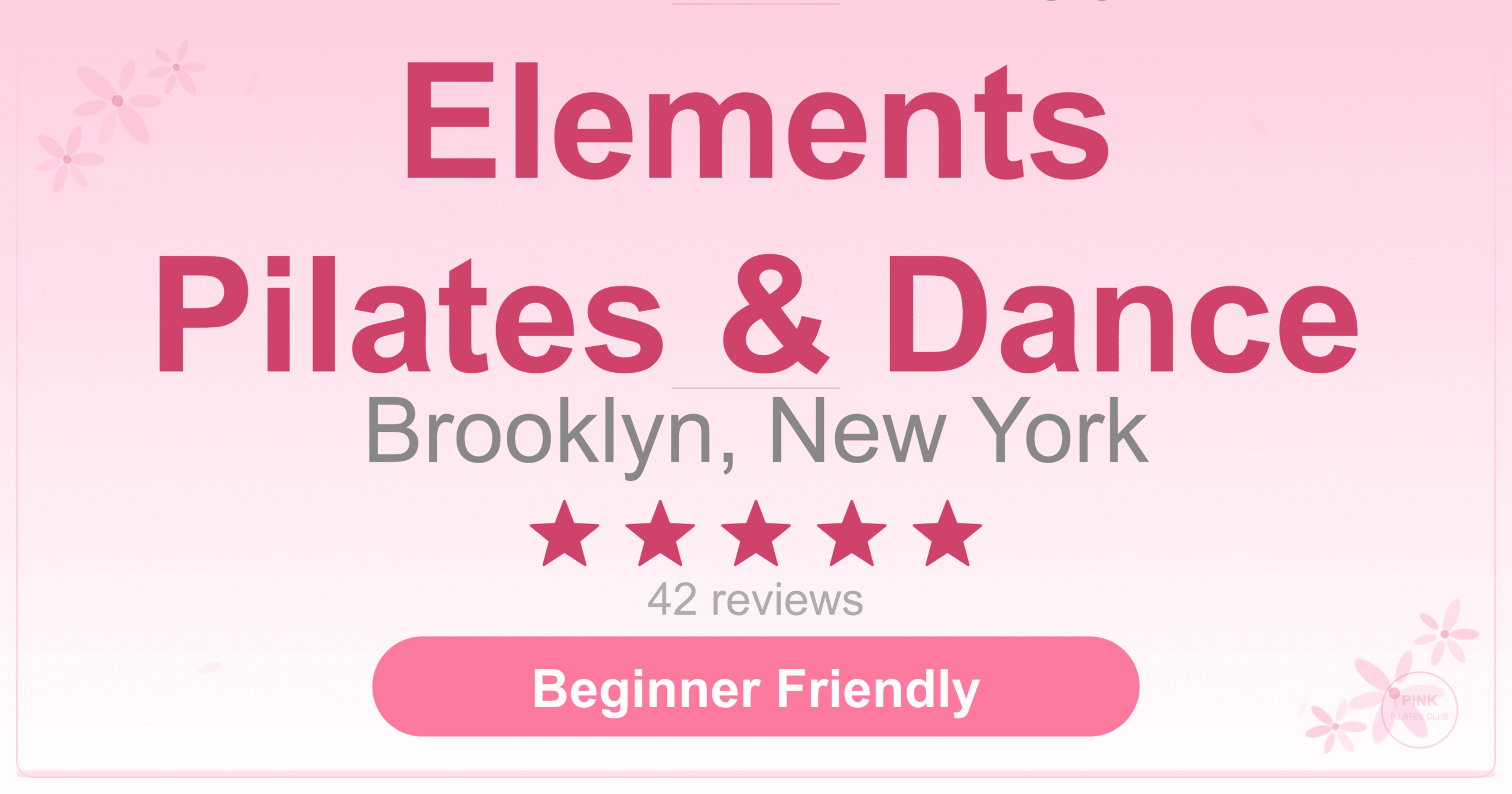 Elements Pilates & Dance Pilates Studio
