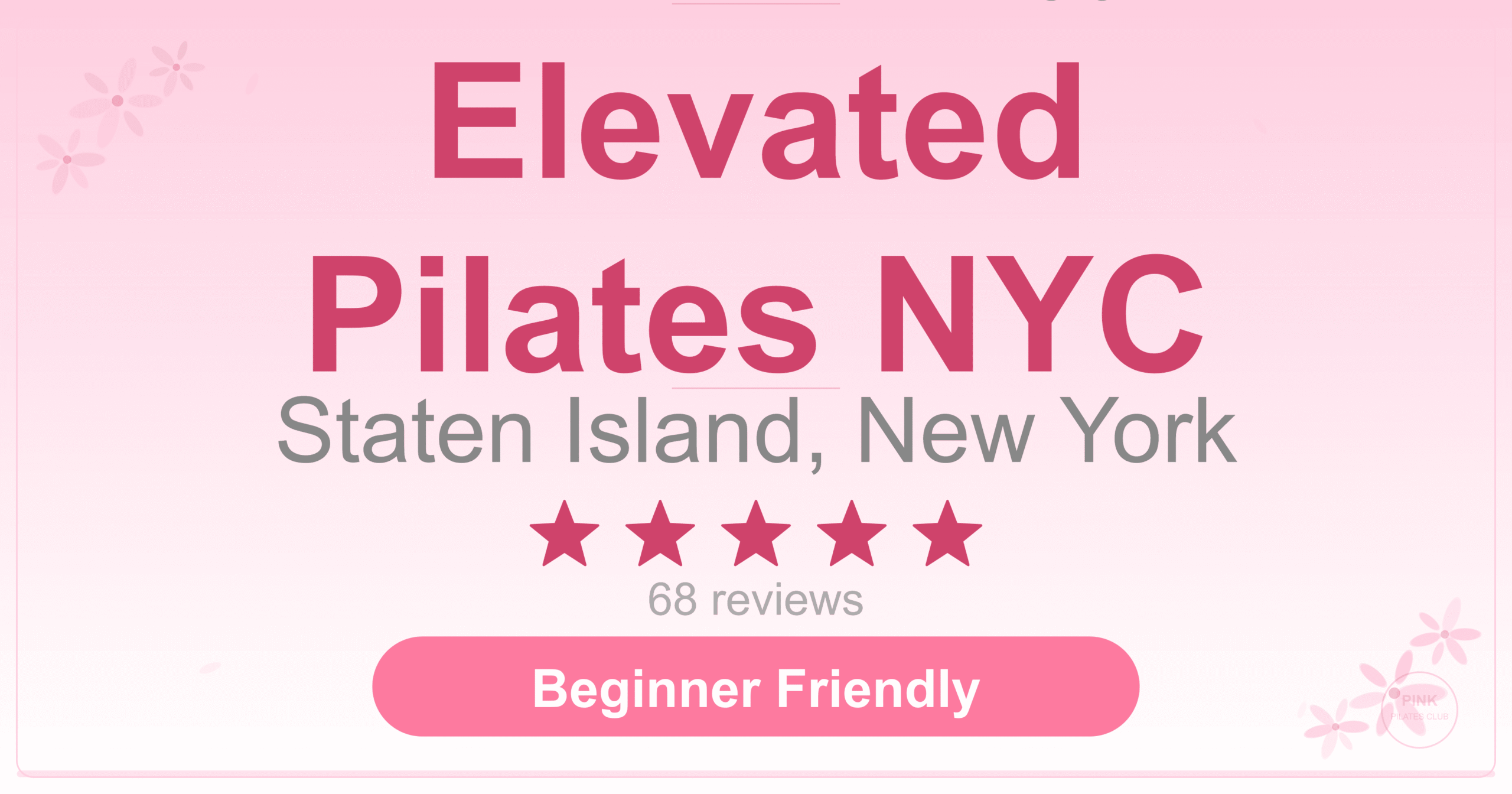 Elevated Pilates NYC Pilates Studio