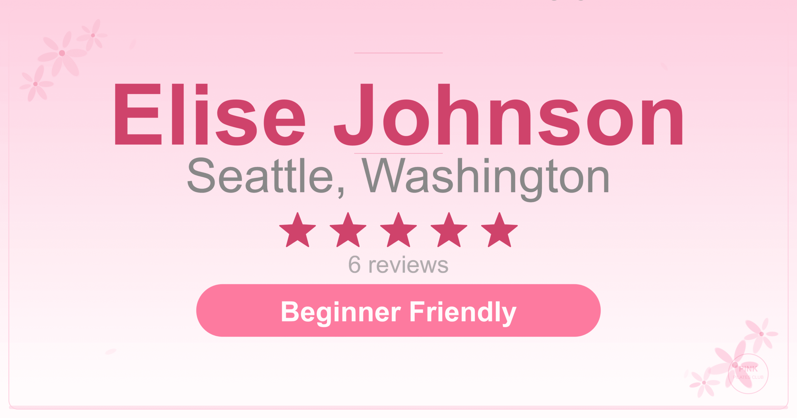 Elise Johnson Pilates Studio