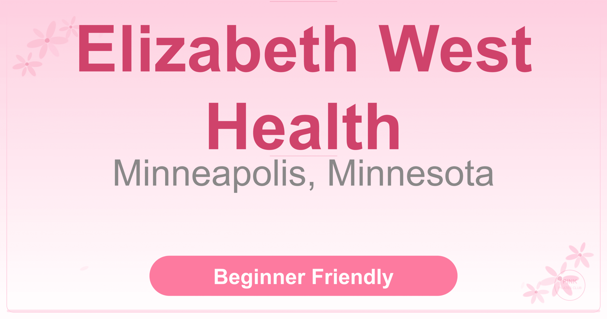 Elizabeth West Health Pilates Studio