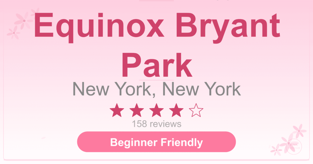Equinox Bryant Park Pilates Studio