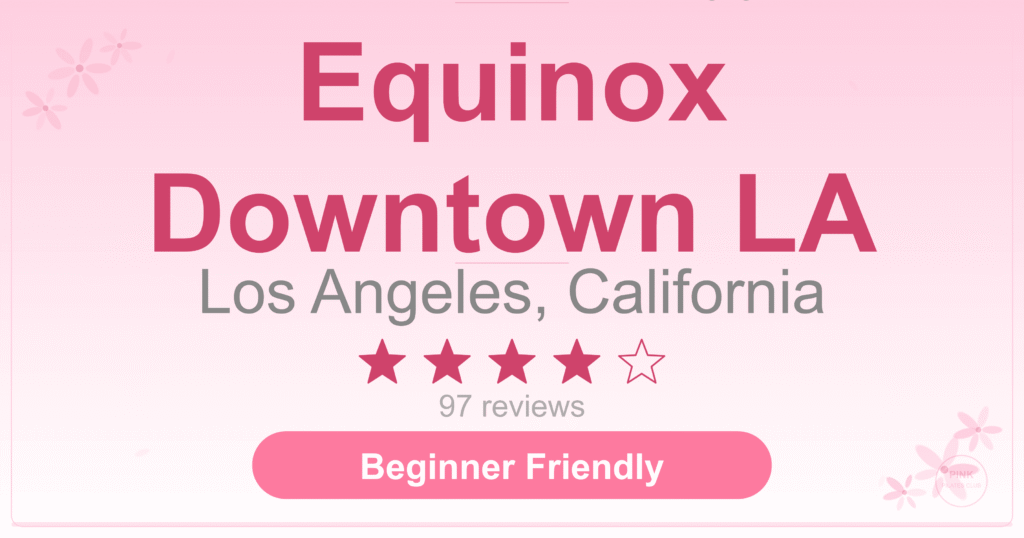 Equinox Downtown LA Pilates Studio