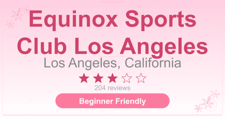 Equinox Sports Club Los Angeles Pilates Studio