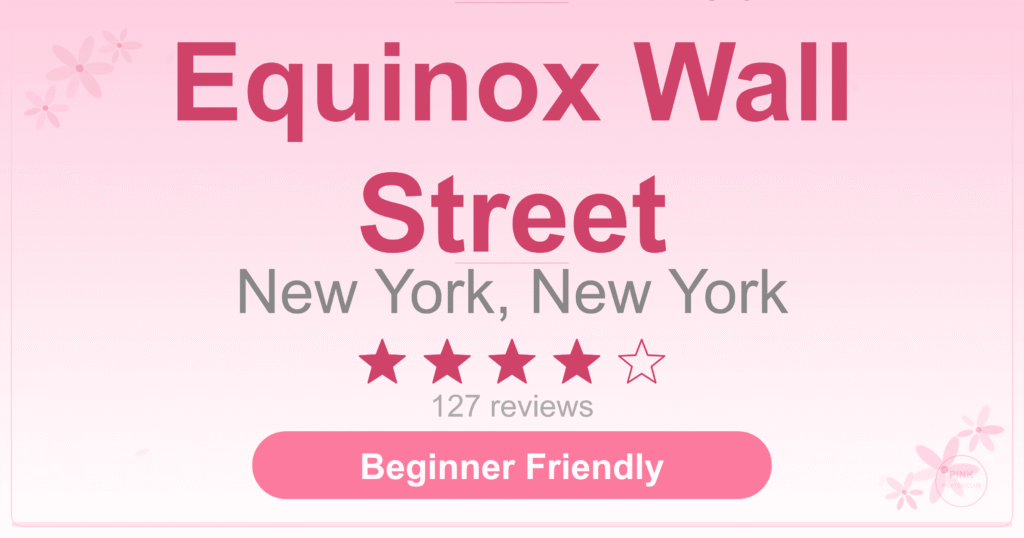 Equinox Wall Street Pilates Studio