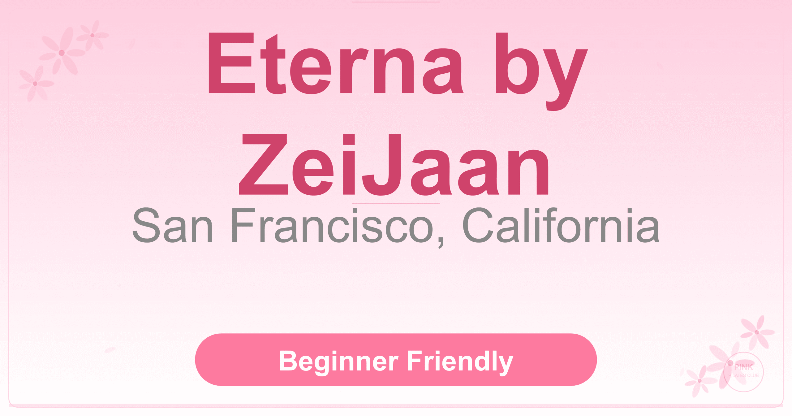 Eterna by ZeiJaan Pilates Studio