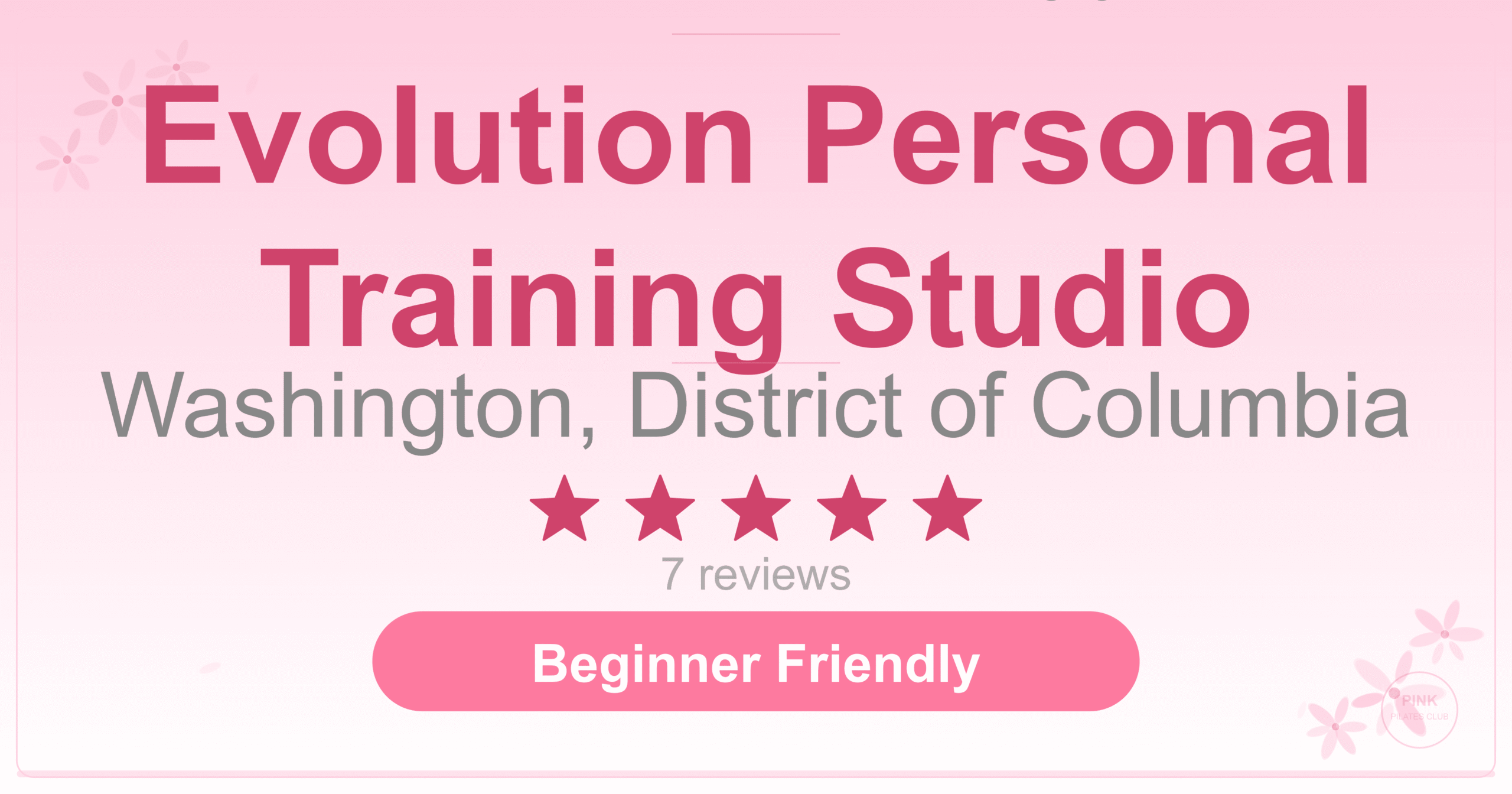 Evolution Personal Training Studio Pilates Studio
