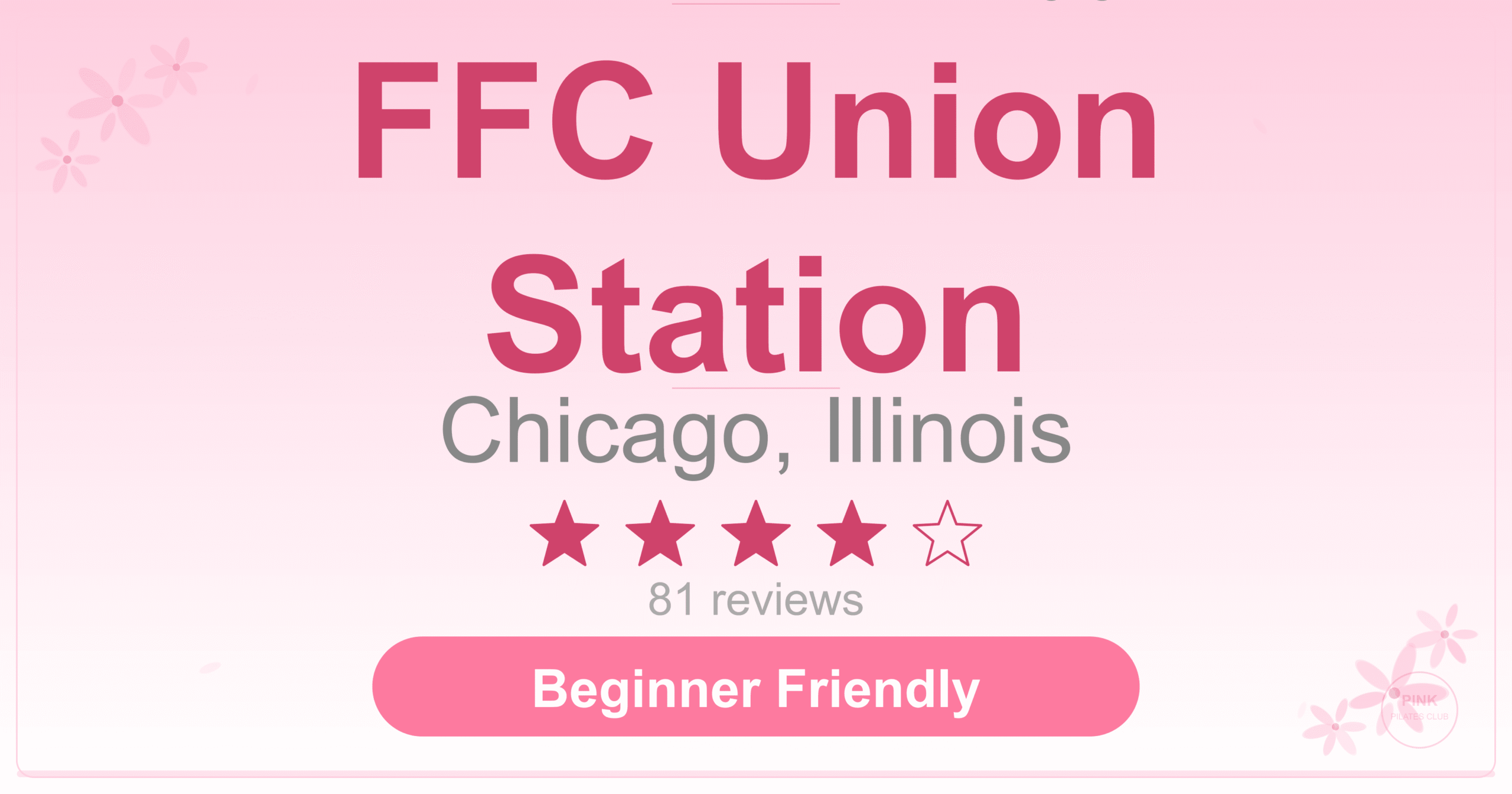 FFC Union Station Pilates Studio