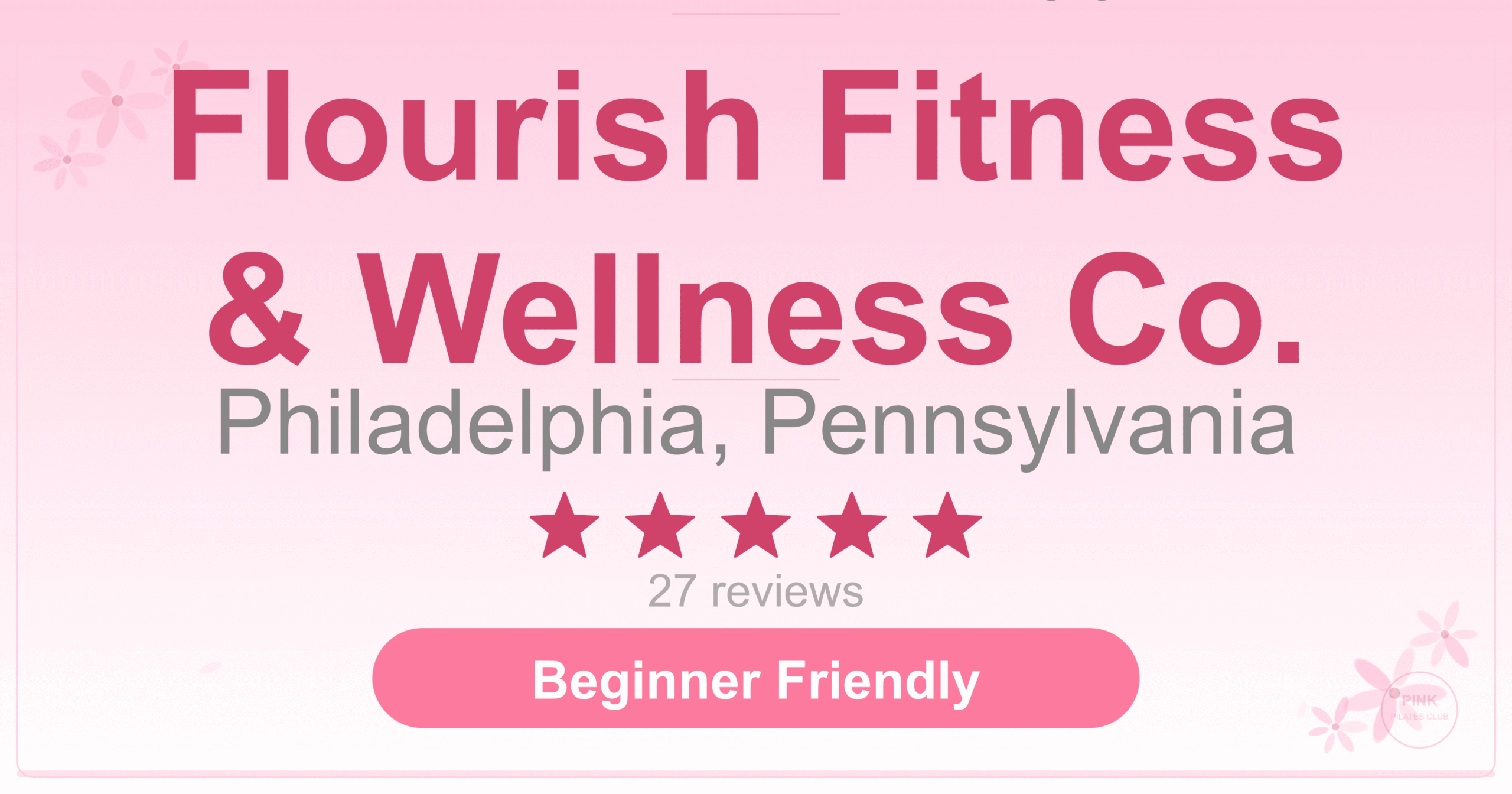 Flourish Fitness & Wellness Co. Pilates Studio