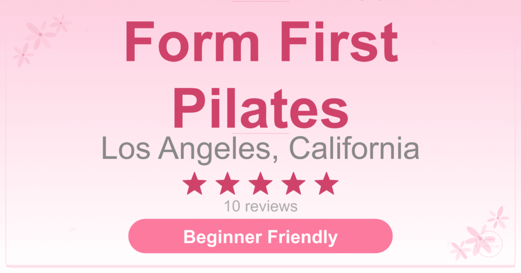 Form First Pilates Pilates Studio