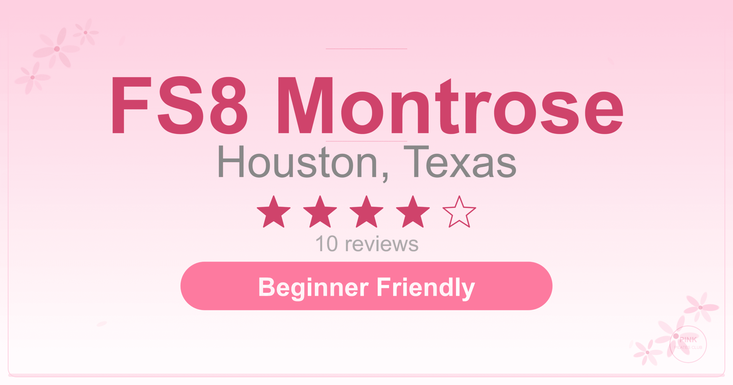 FS8 Montrose Pilates Studio