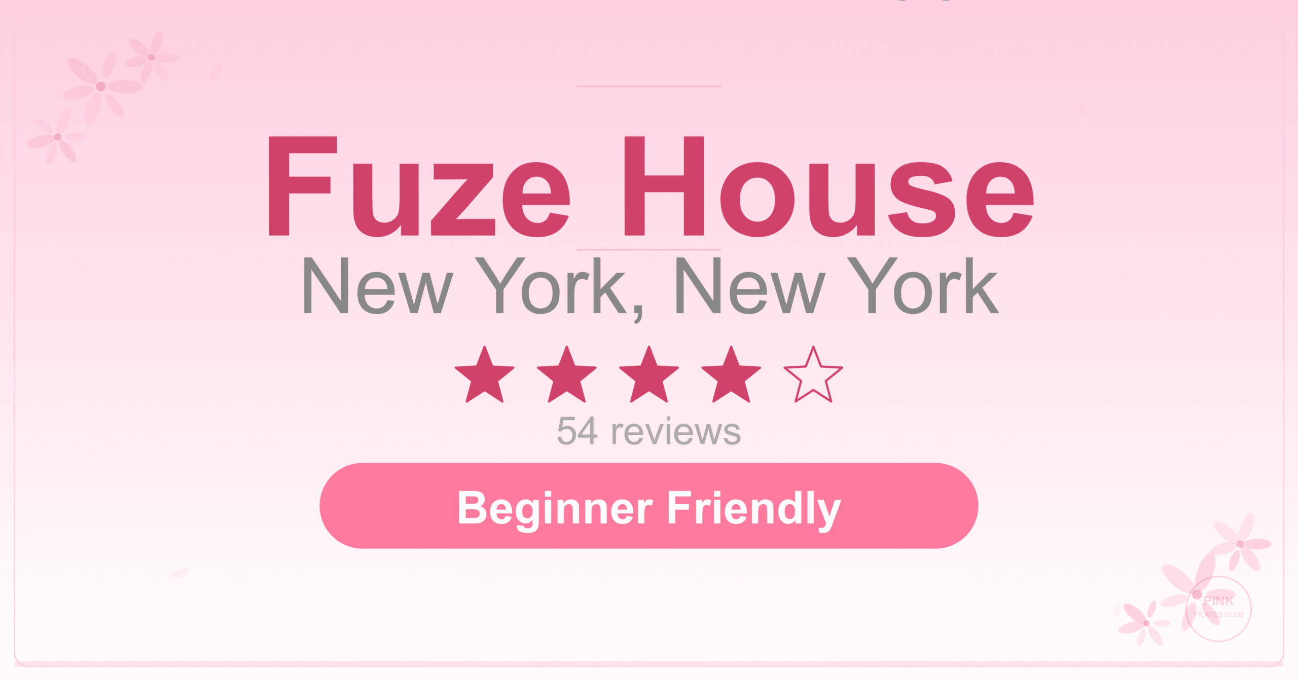 Fuze House Pilates Studio