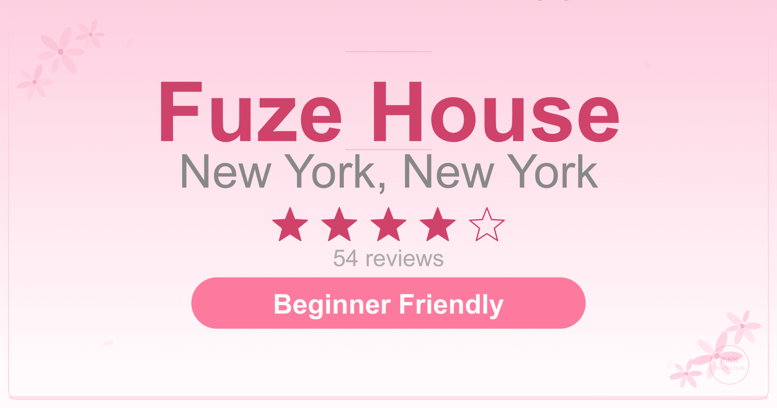 Fuze House Pilates Studio