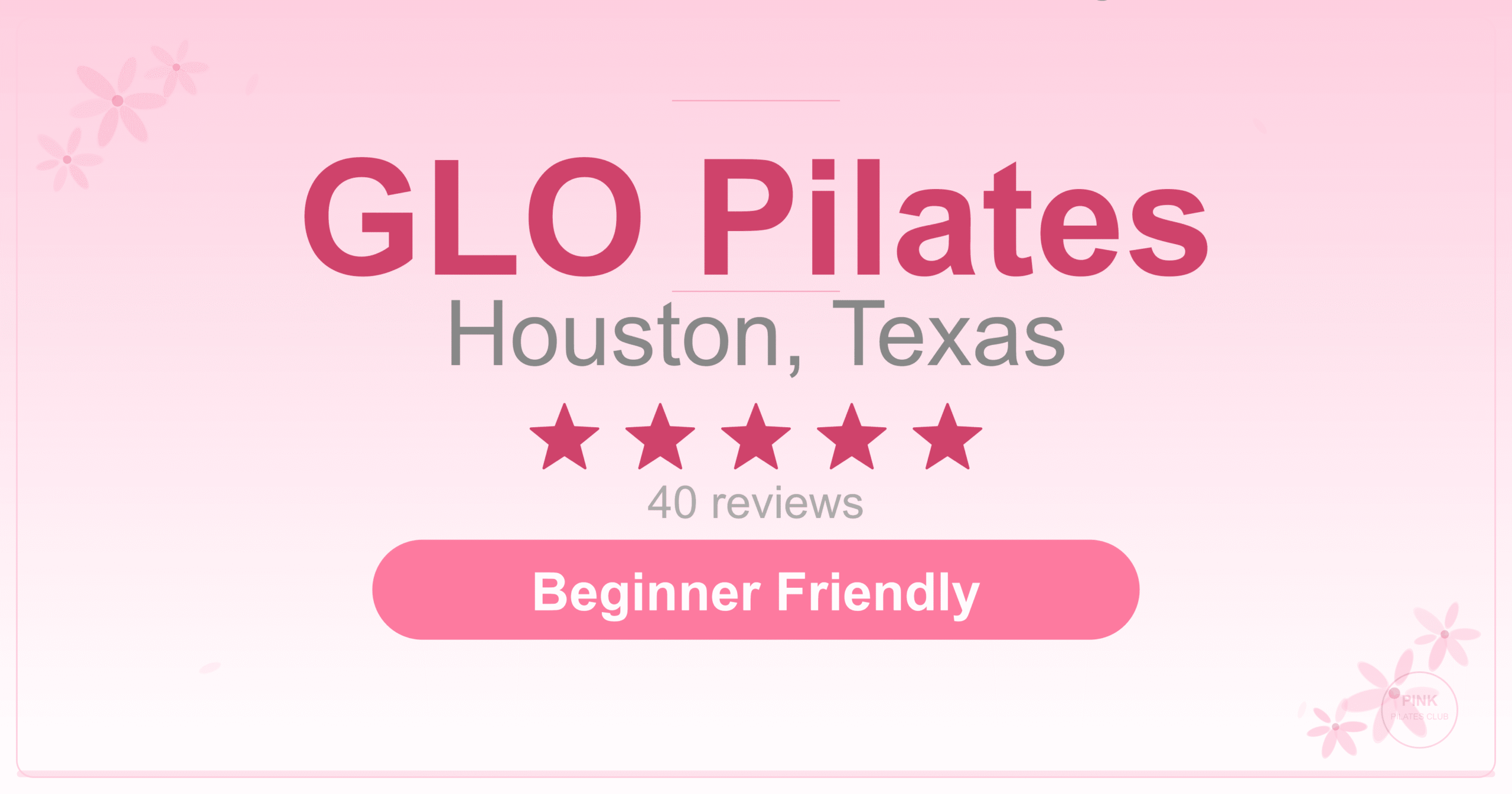 GLO Pilates Pilates Studio
