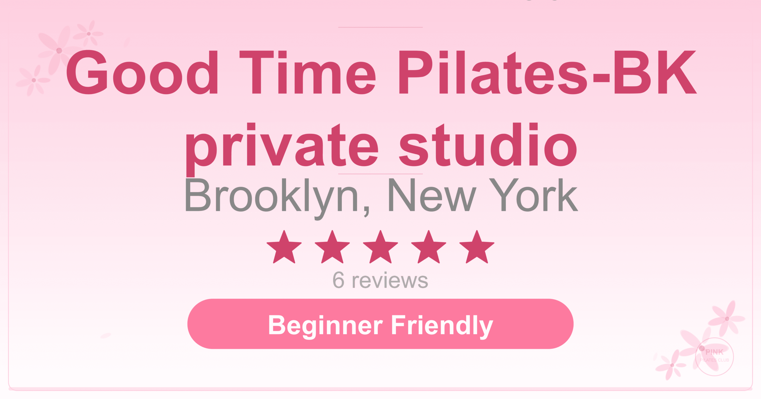 Good Time Pilates-BK private studio Pilates Studio