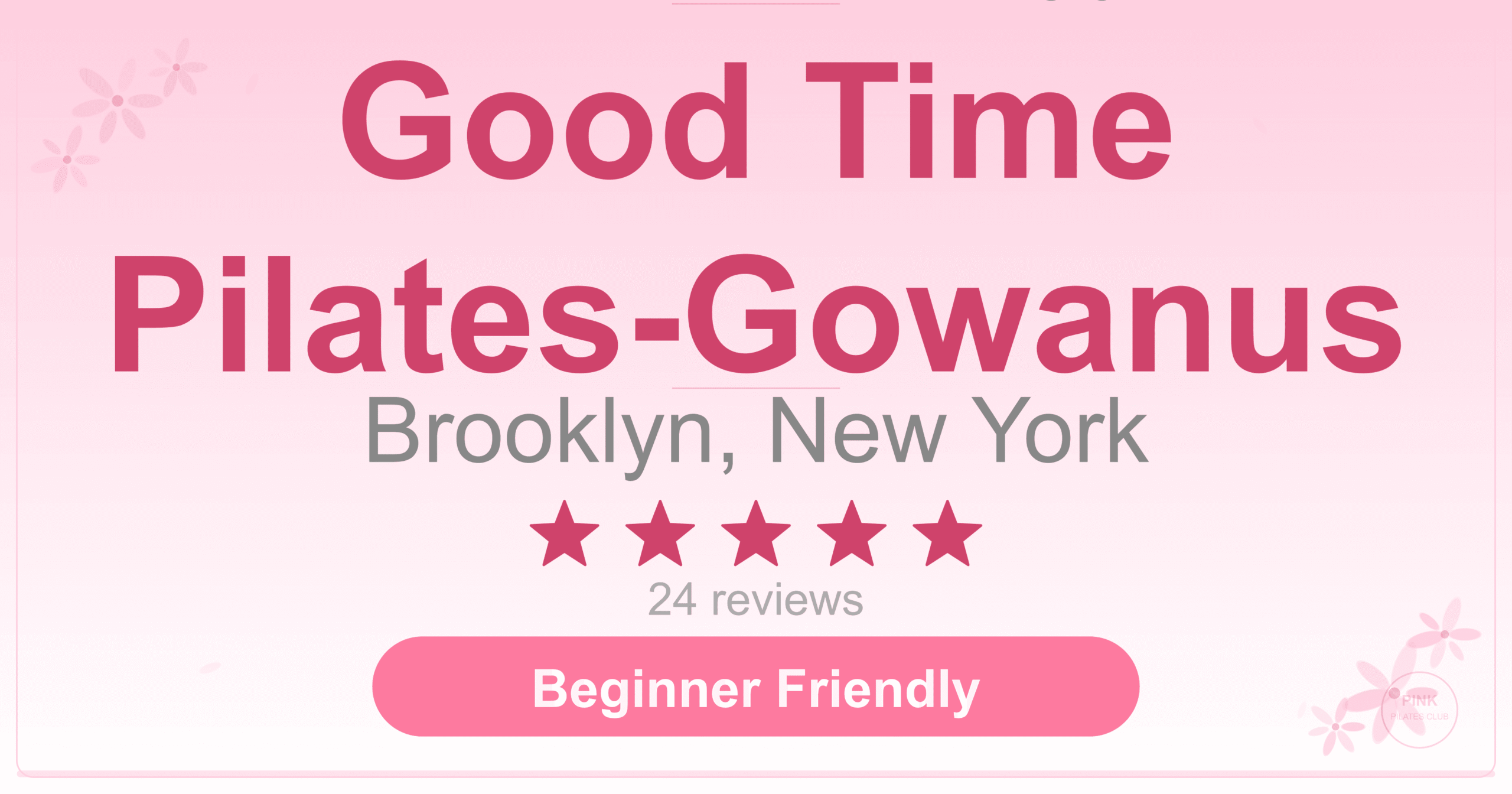 Good Time Pilates-Gowanus Pilates Studio