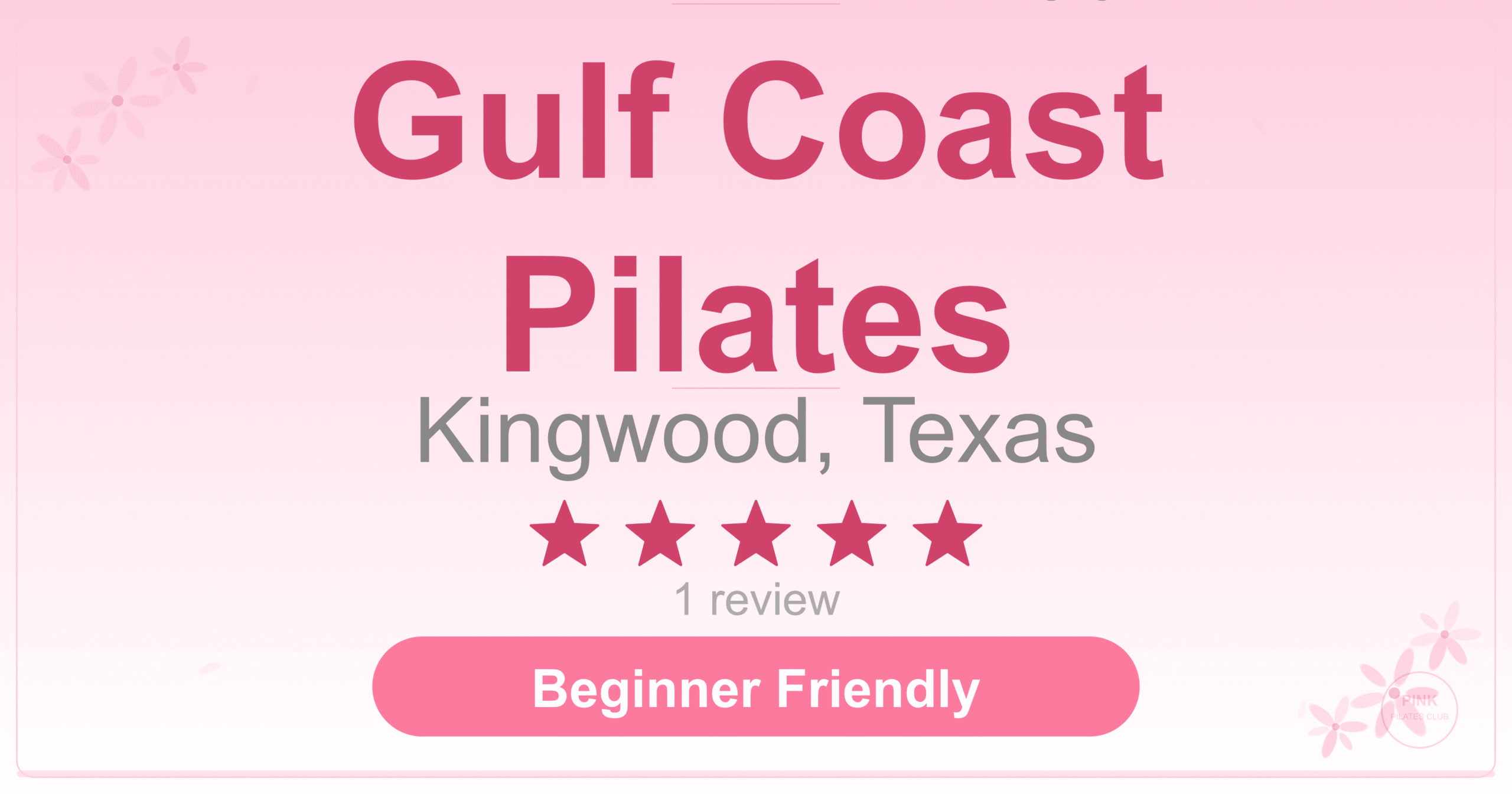 Gulf Coast Pilates Pilates Studio