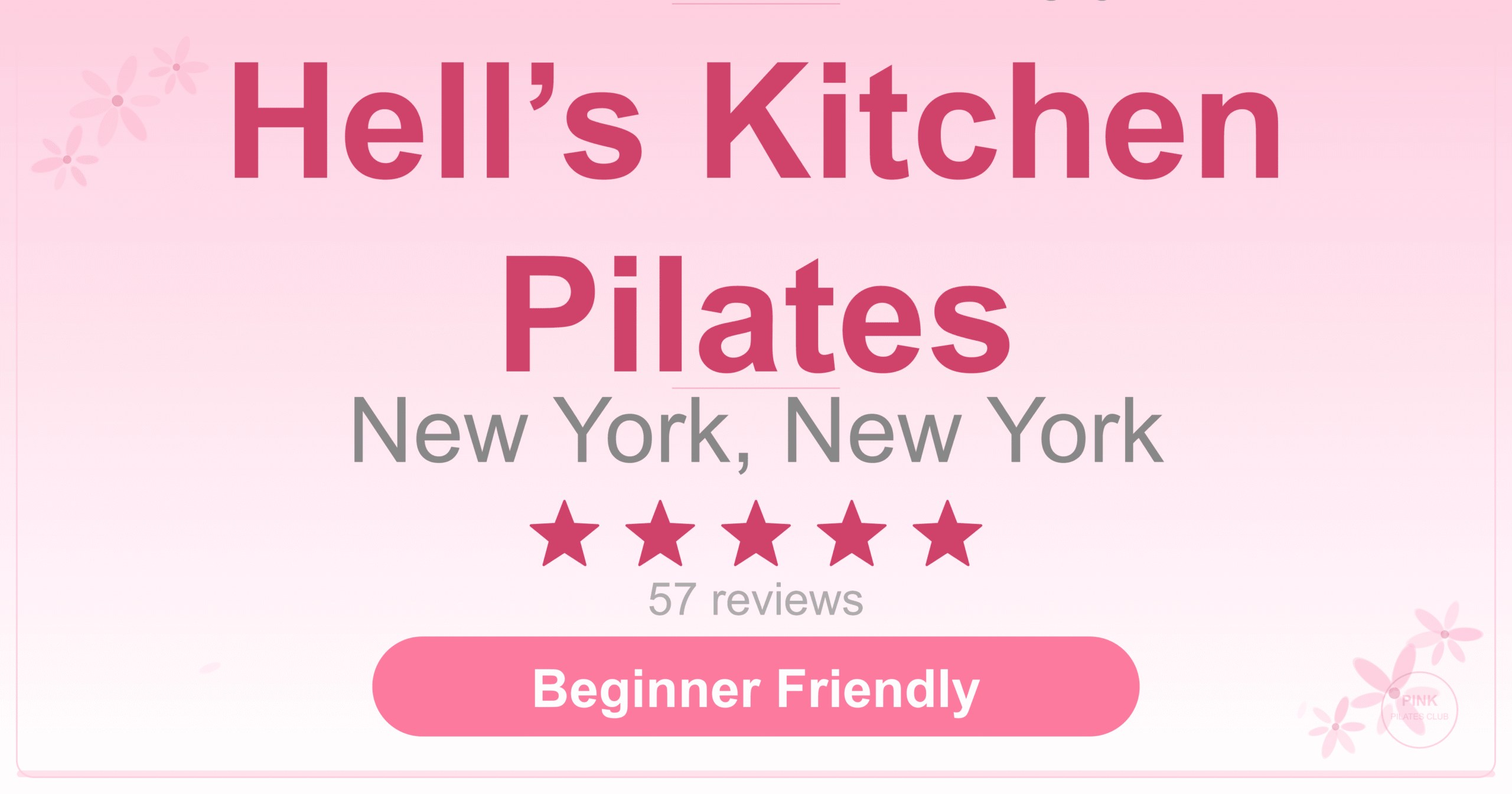 Hell’s Kitchen Pilates Pilates Studio