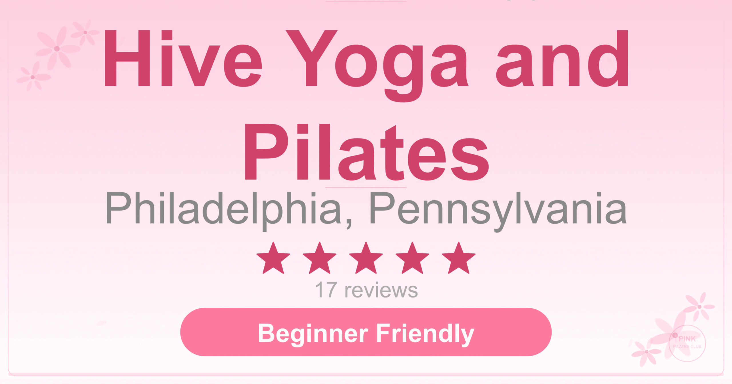 Hive Yoga and Pilates Pilates Studio