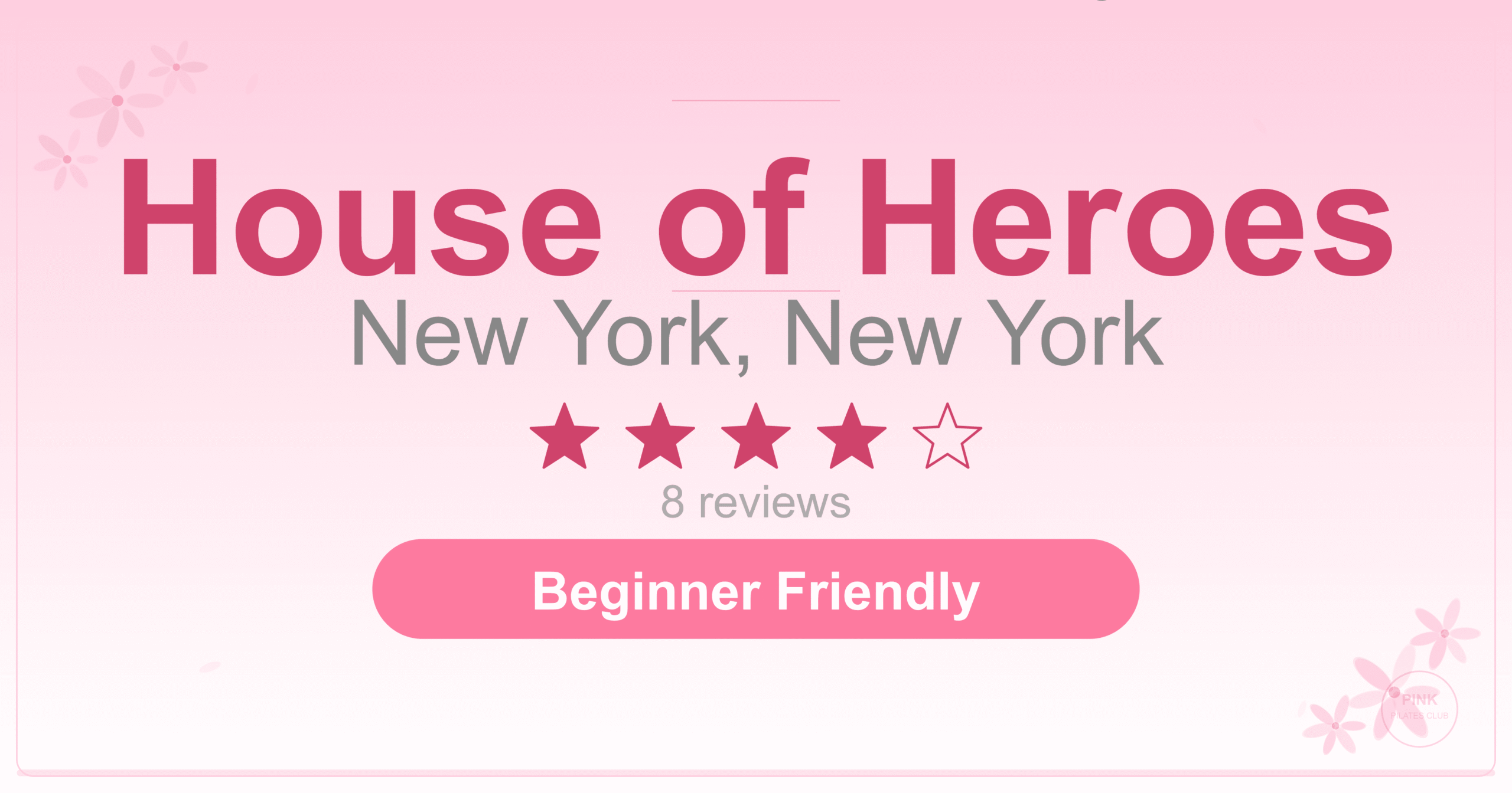 House of Heroes Pilates Studio