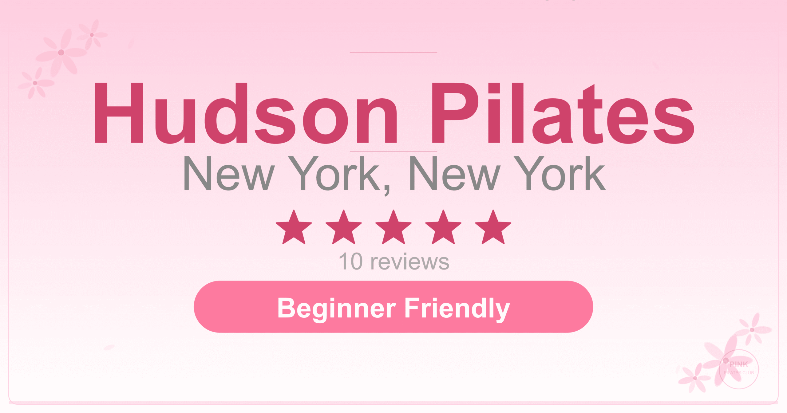 Hudson Pilates Pilates Studio