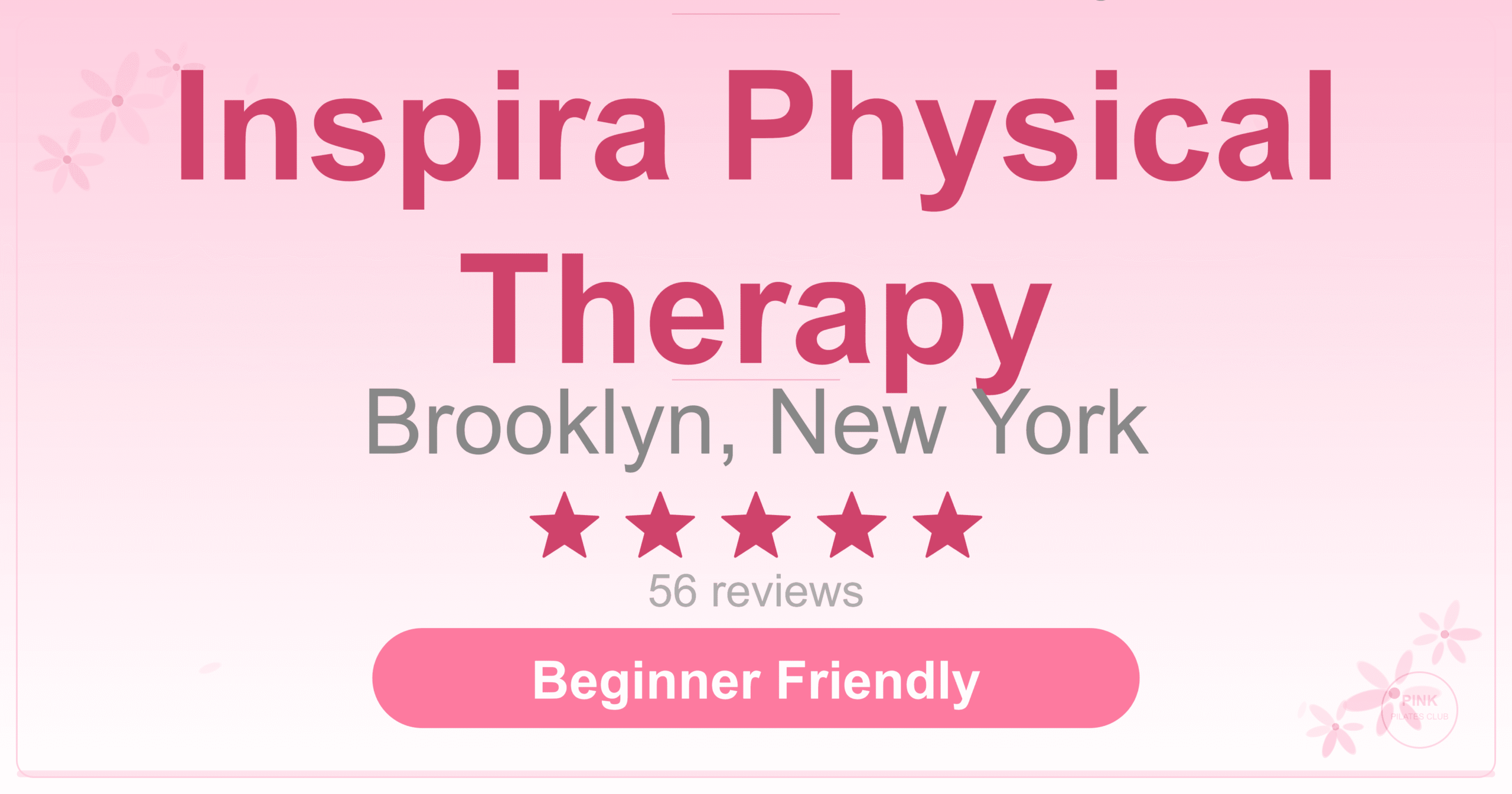 Inspira Physical Therapy Pilates Studio