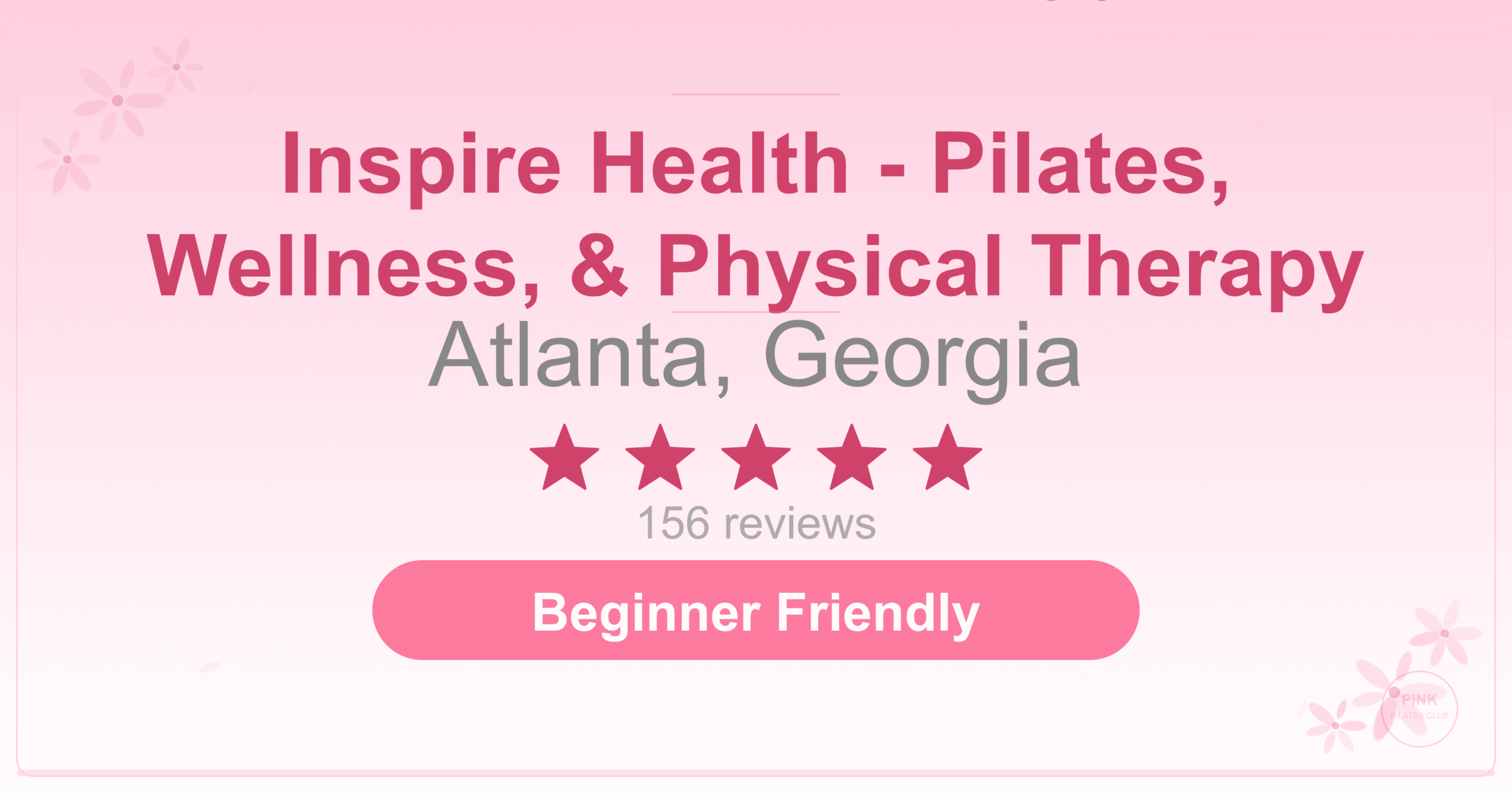 Inspire Health – Pilates, Wellness, & Physical Therapy Pilates Studio