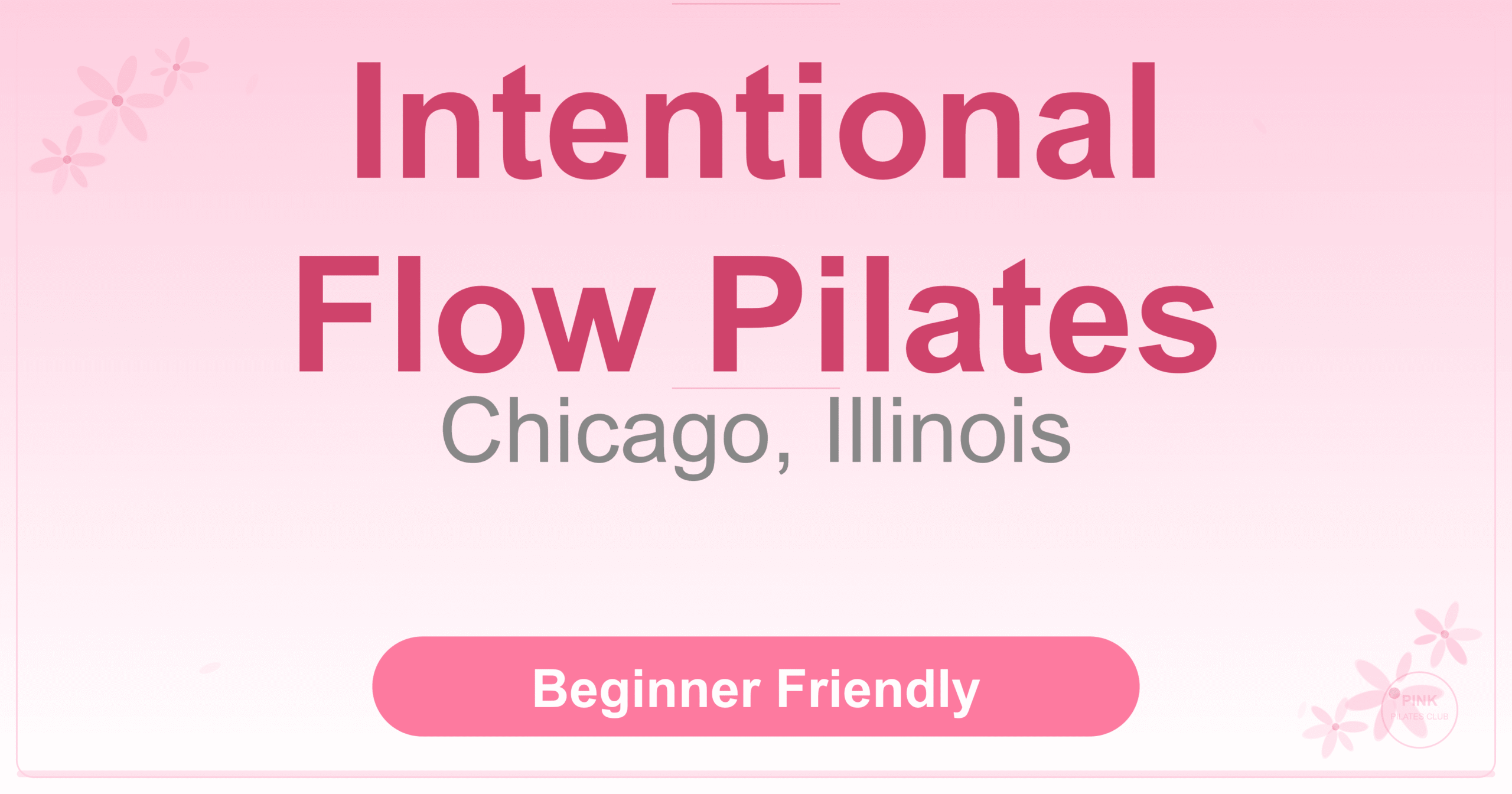 Intentional Flow Pilates Pilates Studio