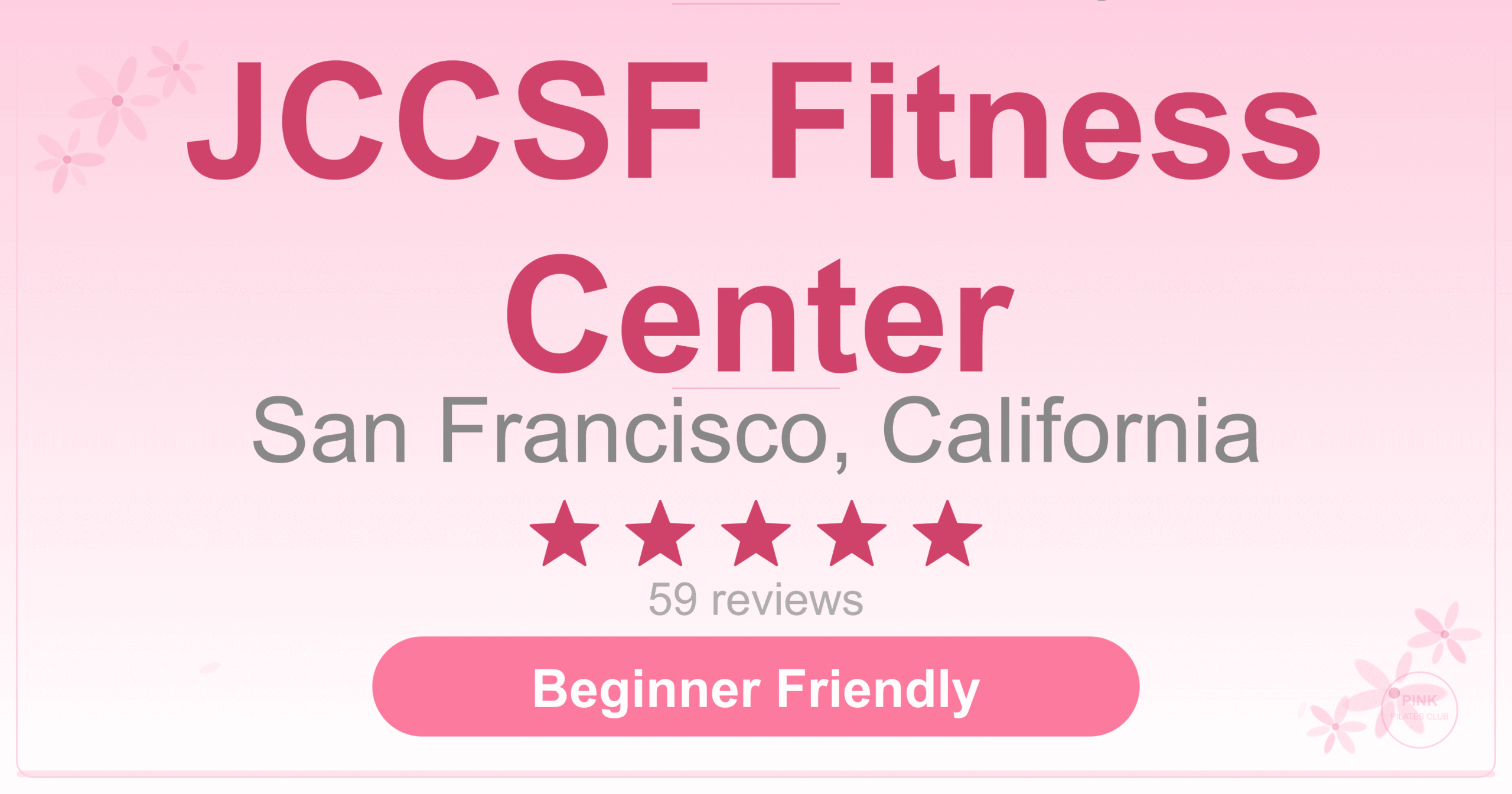 JCCSF Fitness Center Pilates Studio