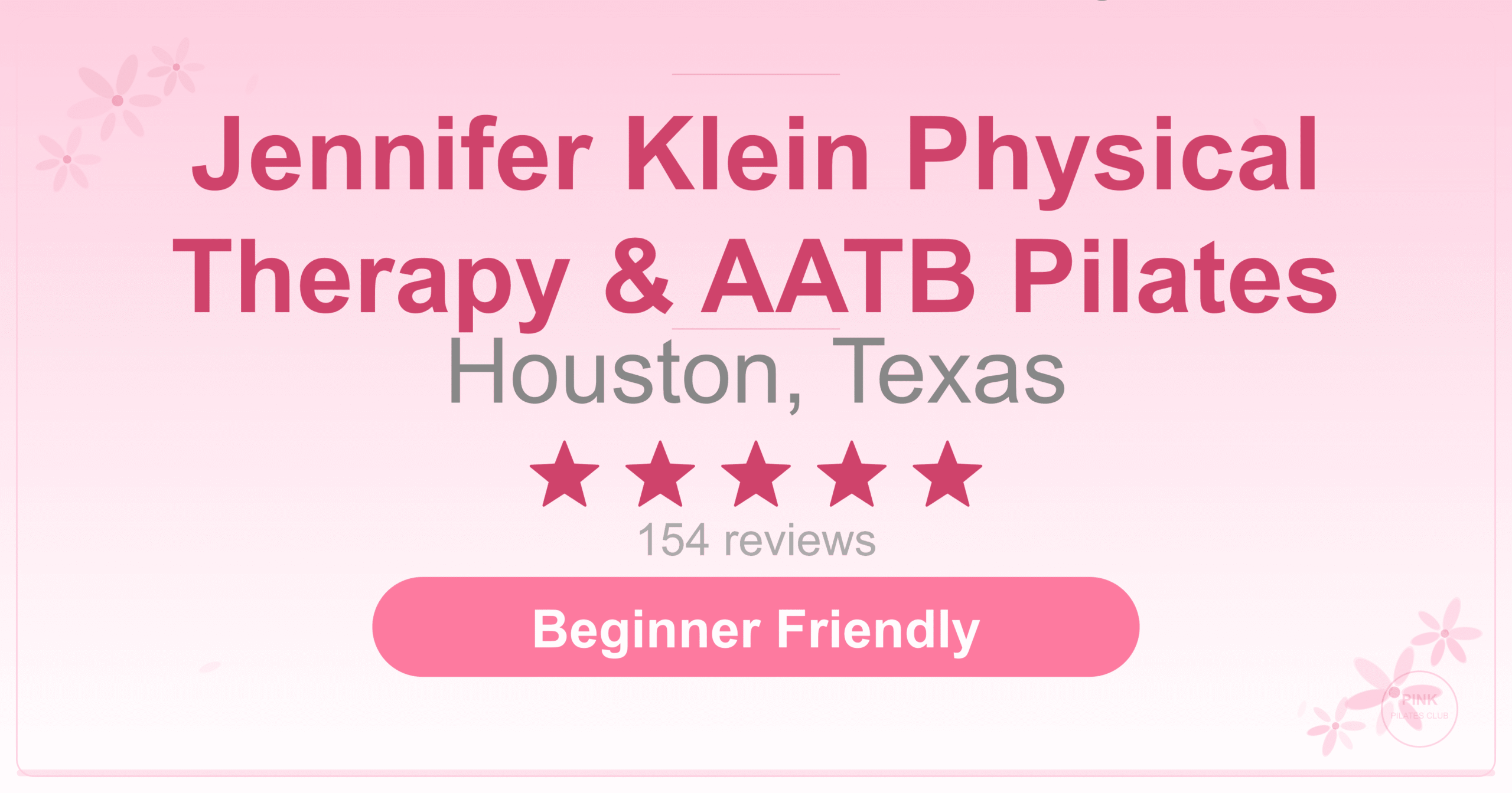 Jennifer Klein Physical Therapy & AATB Pilates Pilates Studio