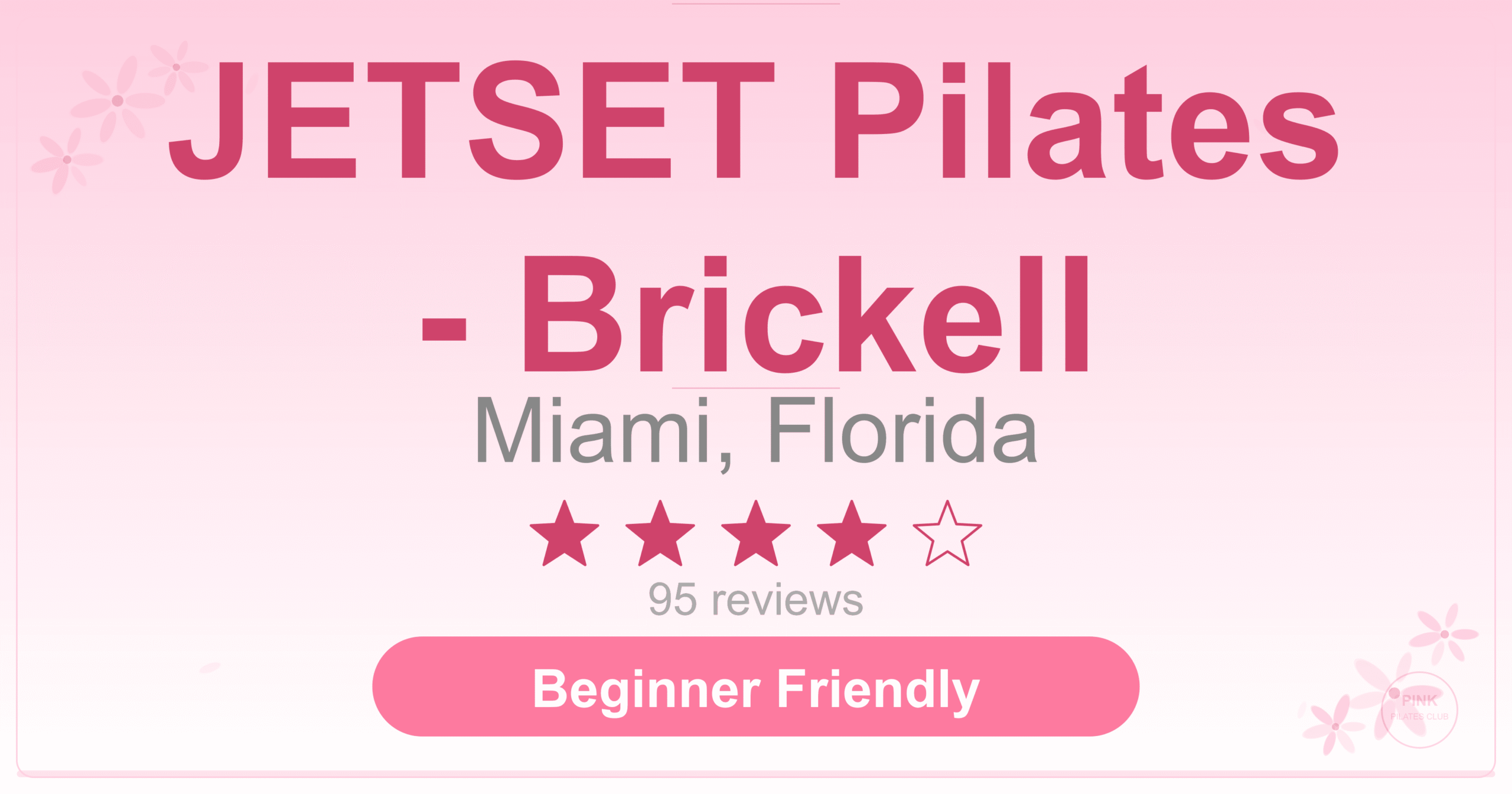 JETSET Pilates – Brickell Pilates Studio