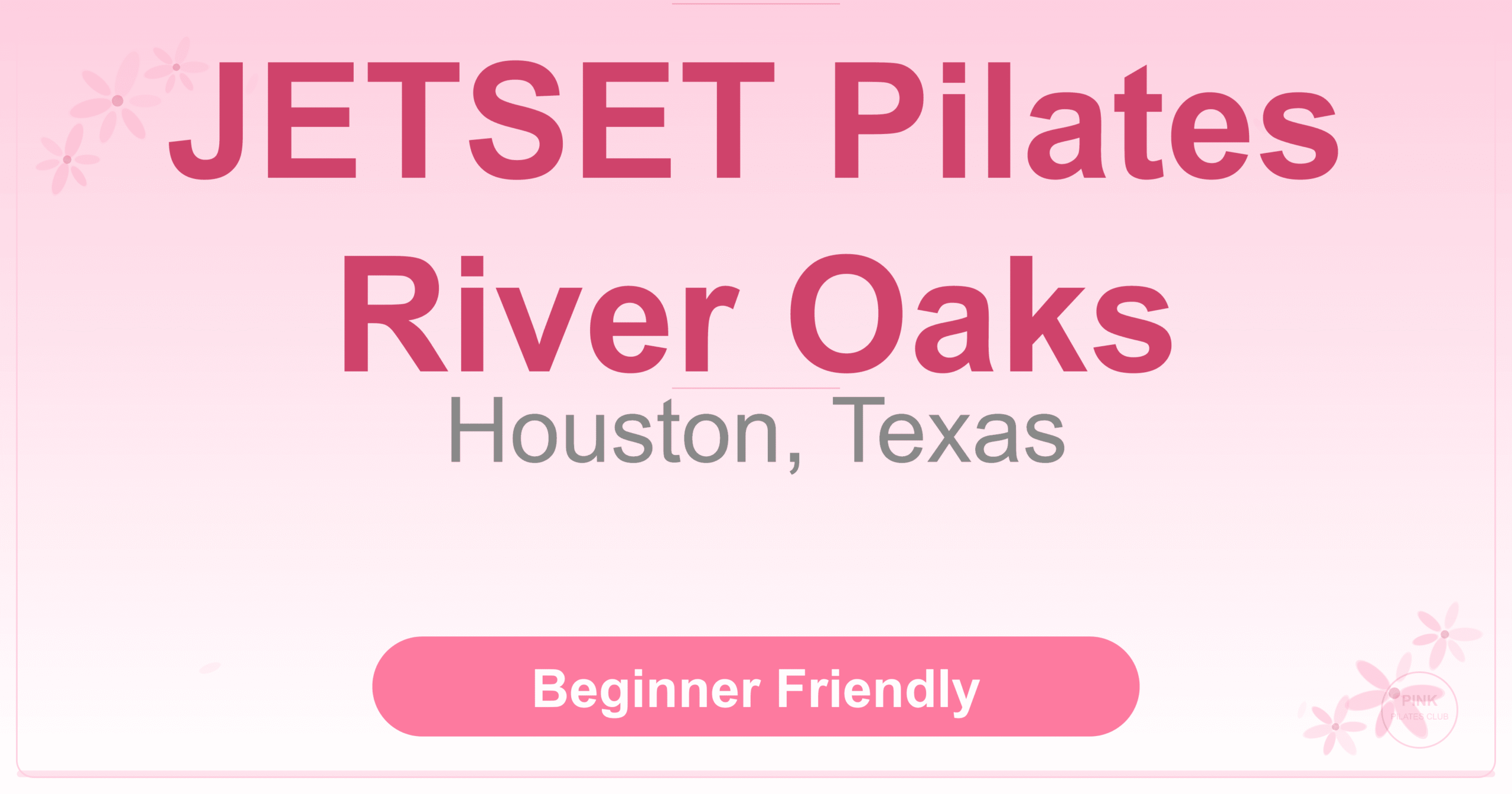 JETSET Pilates River Oaks Pilates Studio