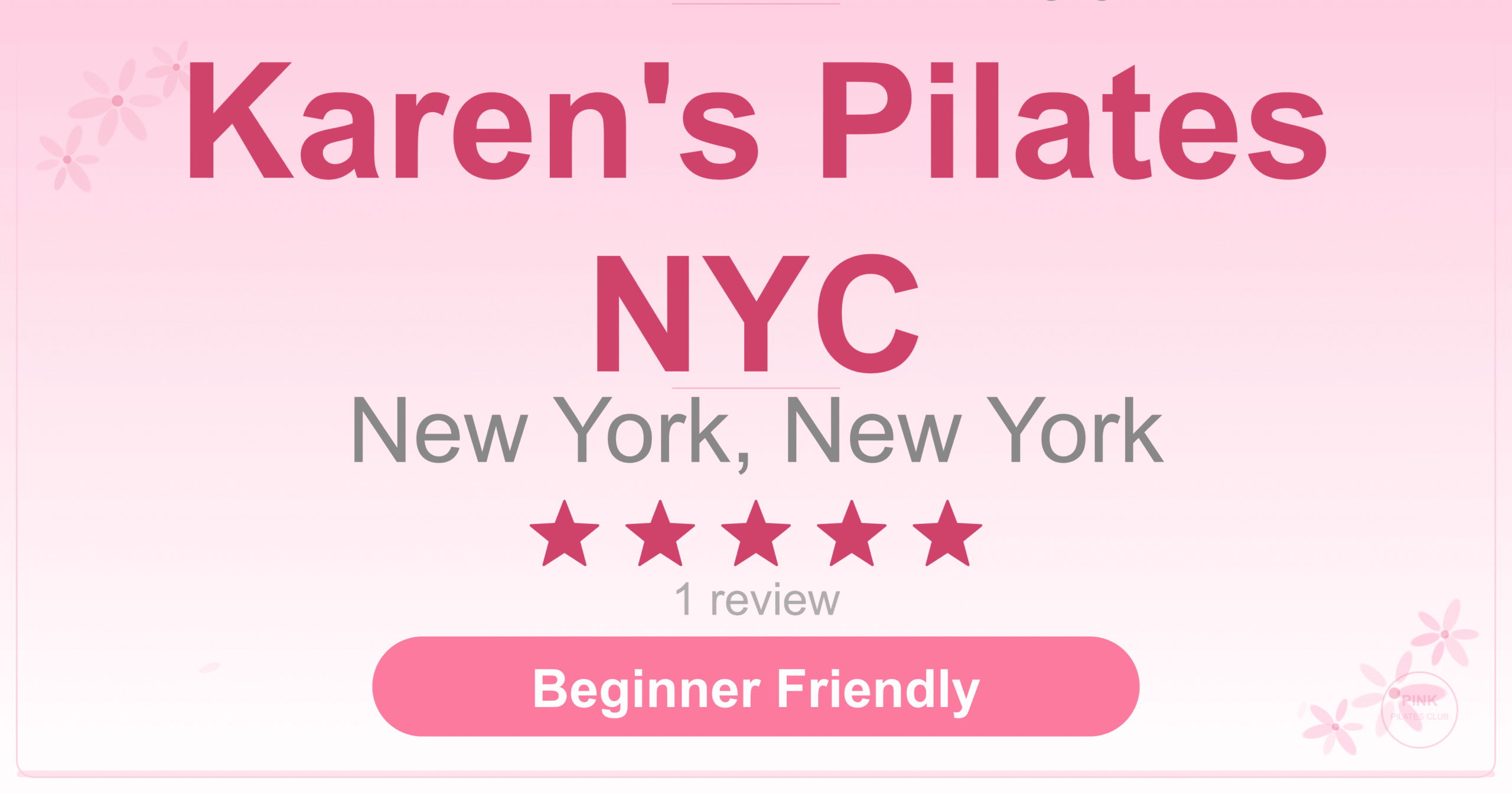Karen’s Pilates NYC Pilates Studio