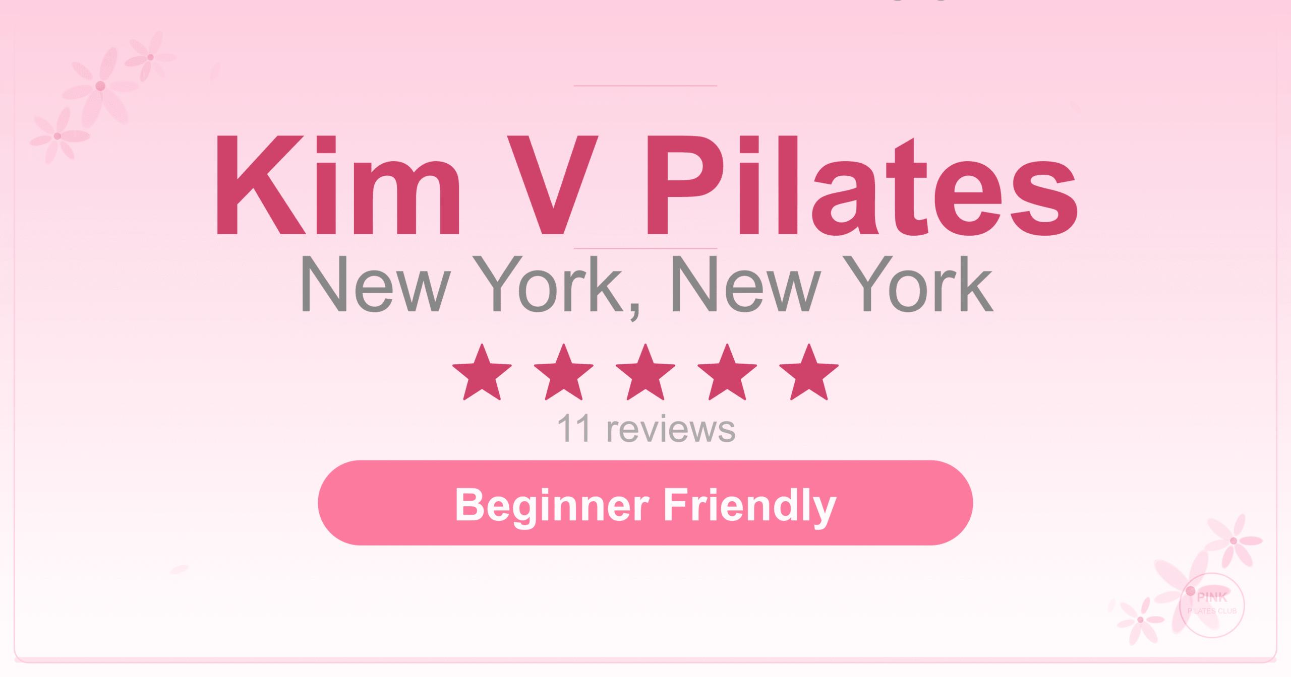 Kim V Pilates Pilates Studio