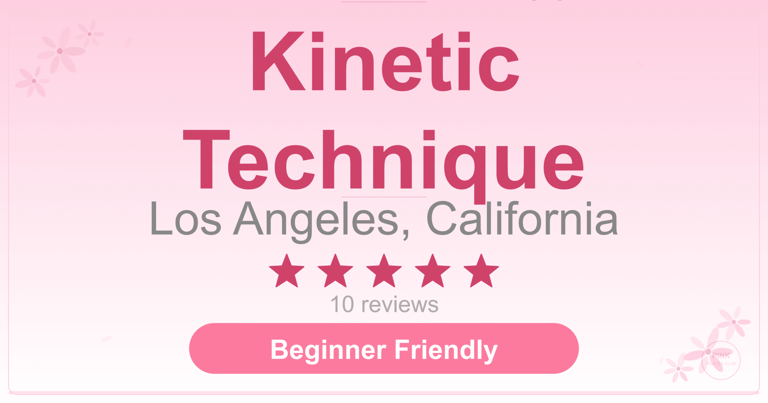 Kinetic Technique Pilates Studio