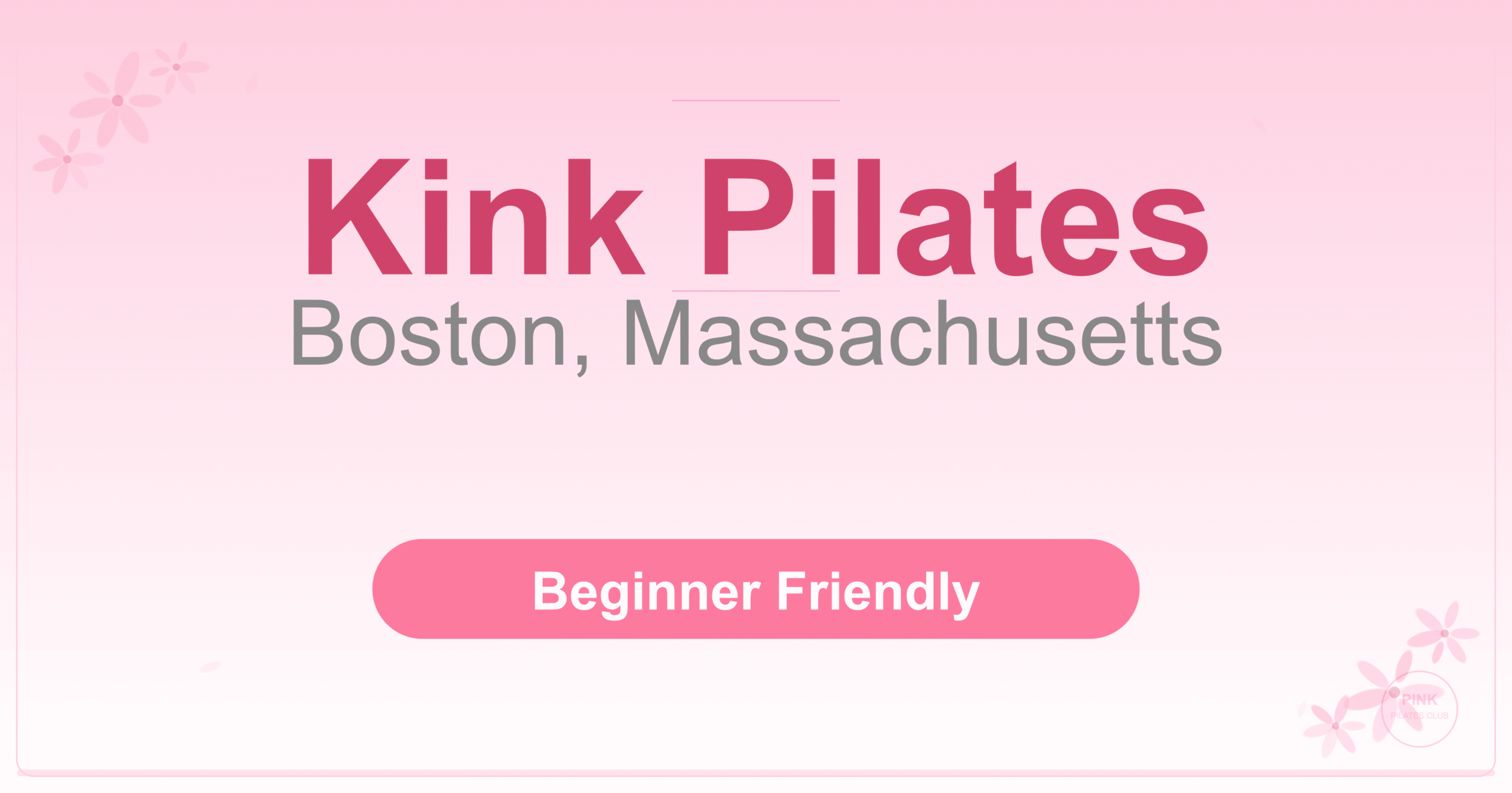 Kink Pilates Pilates Studio
