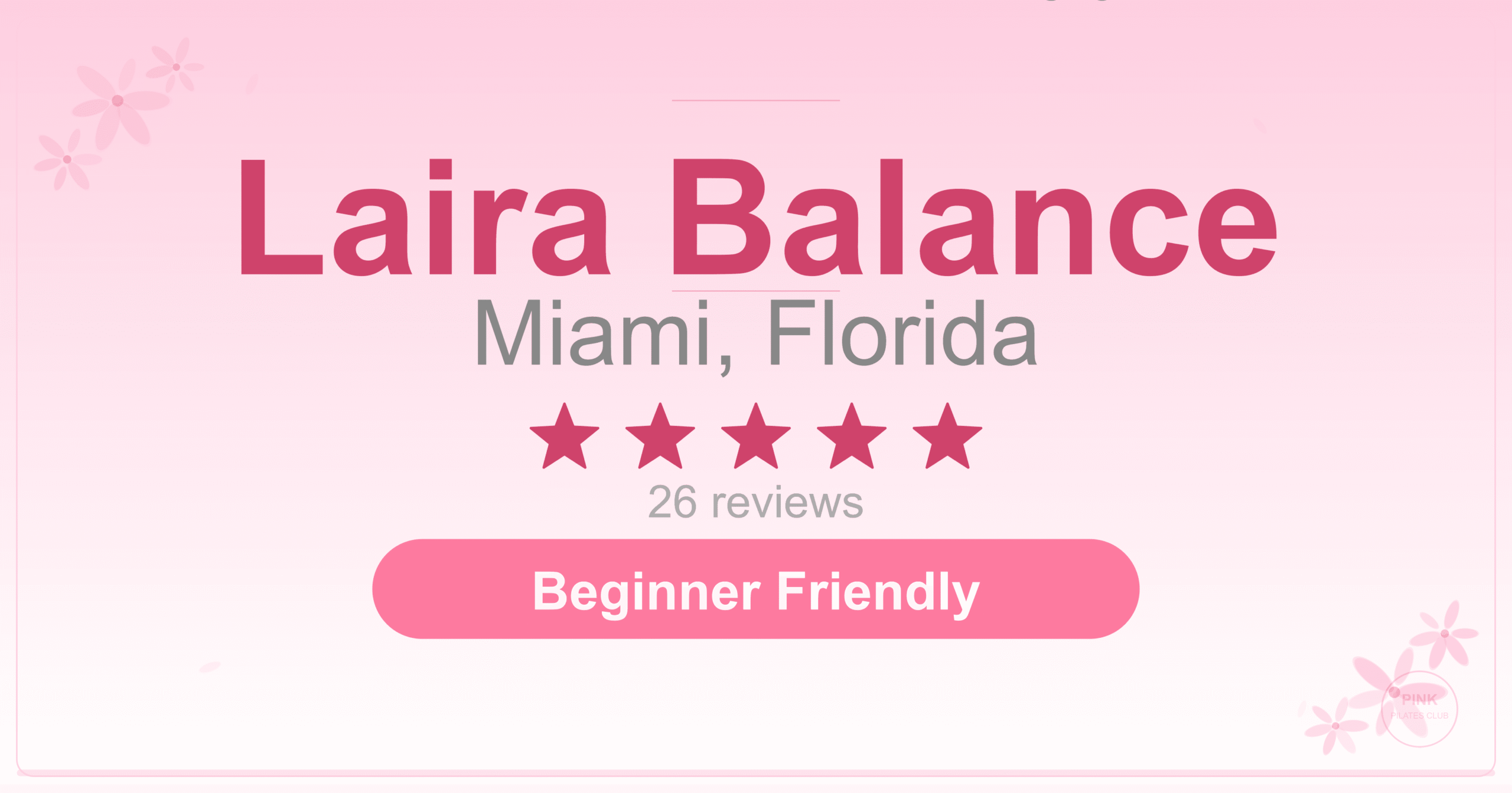 Laira Balance Pilates Studio