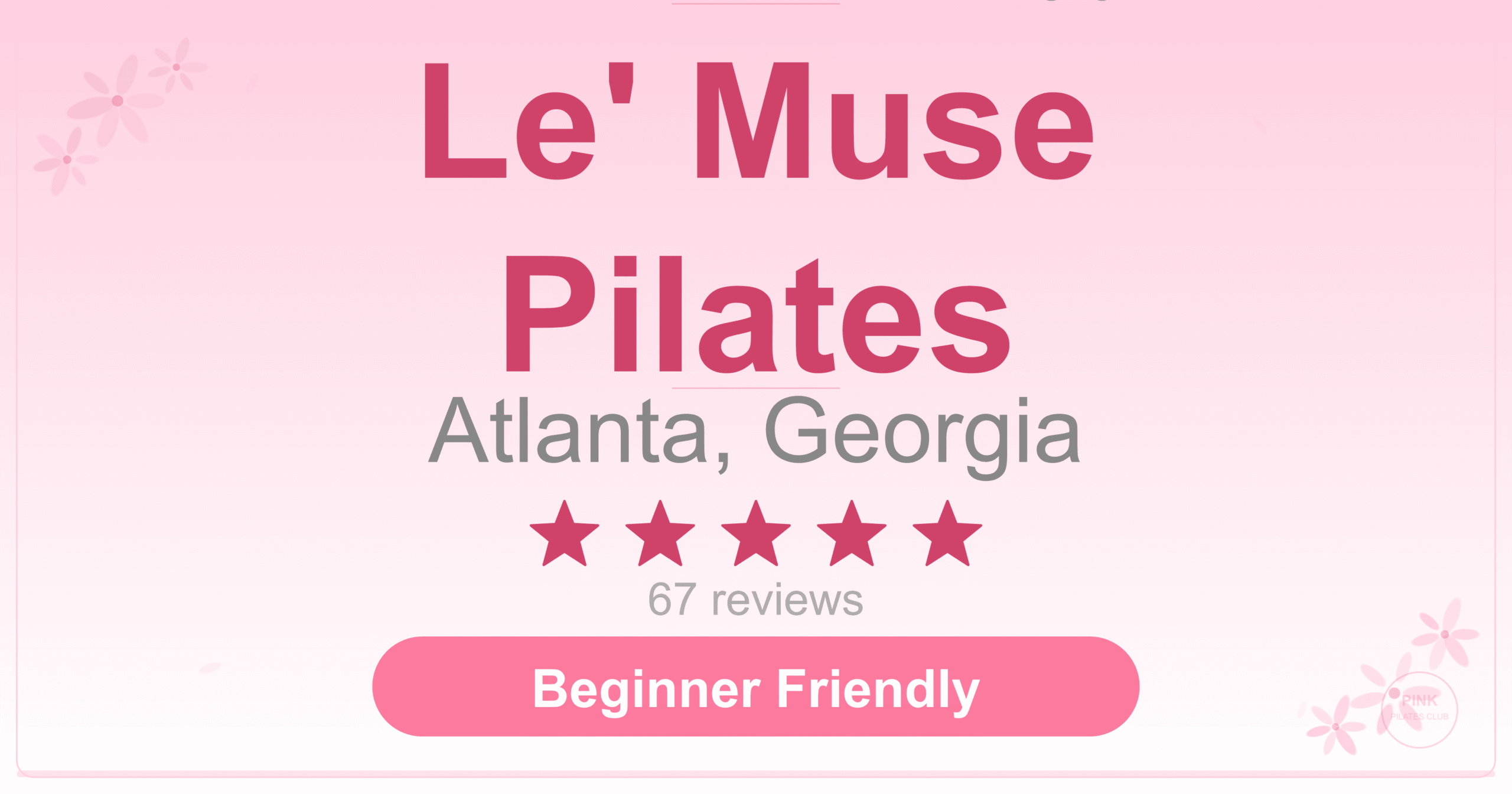 Le’ Muse Pilates Pilates Studio