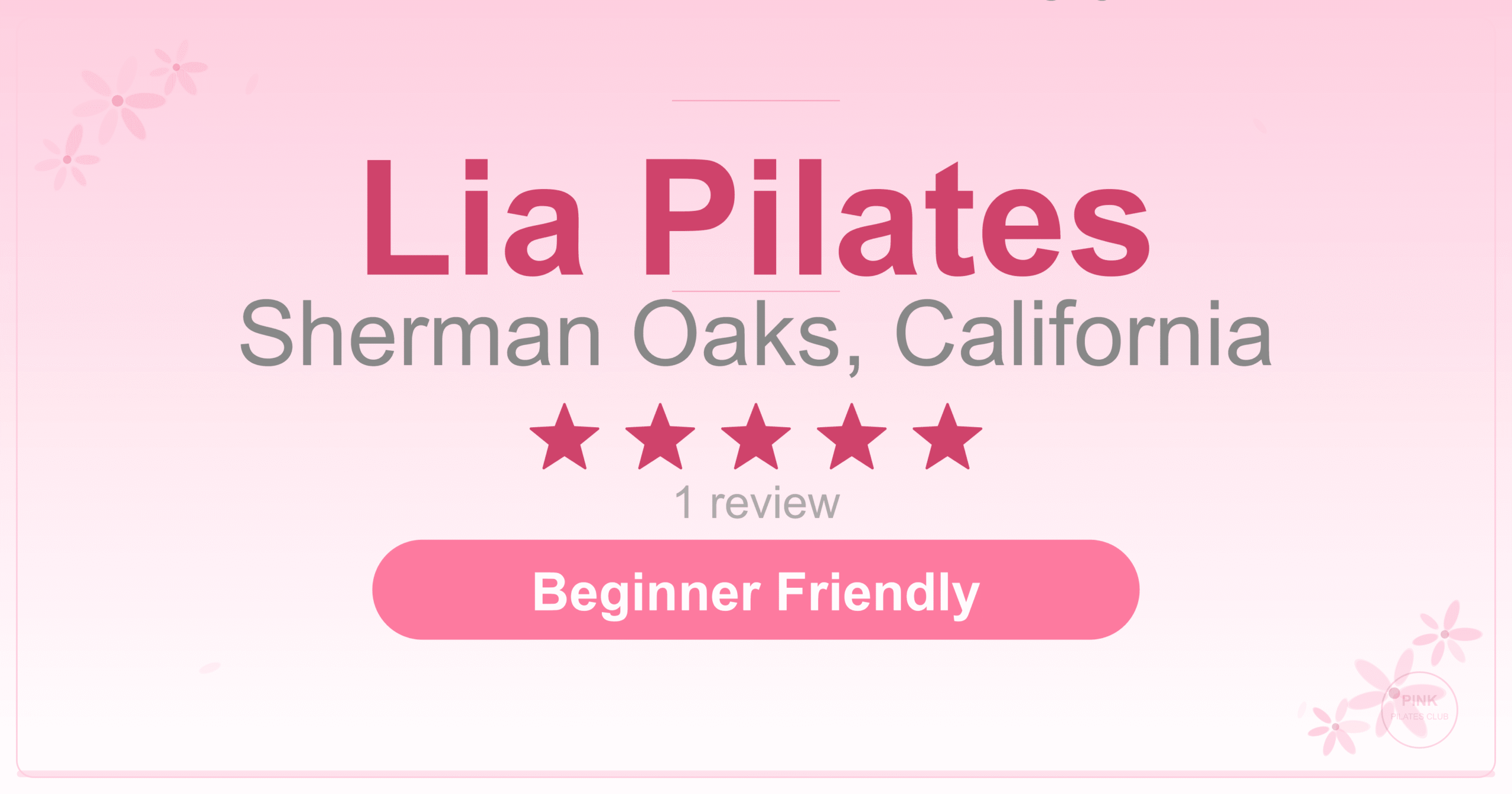 Lia Pilates Pilates Studio