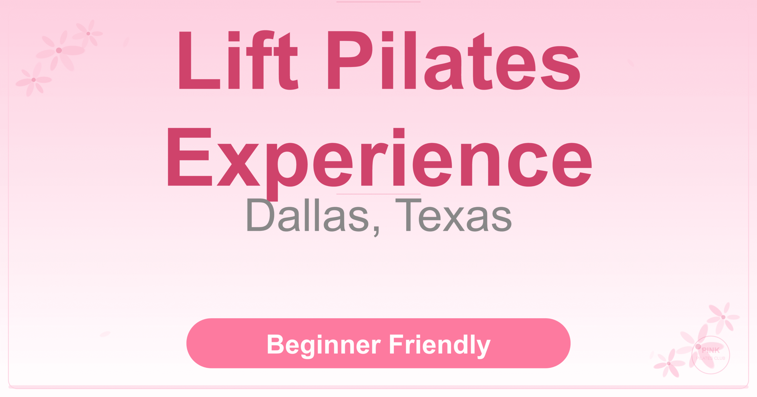 Lift Pilates Experience Pilates Studio
