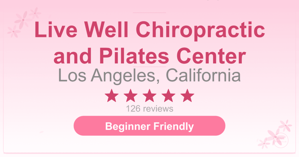 Live Well Chiropractic and Pilates Center Pilates Studio