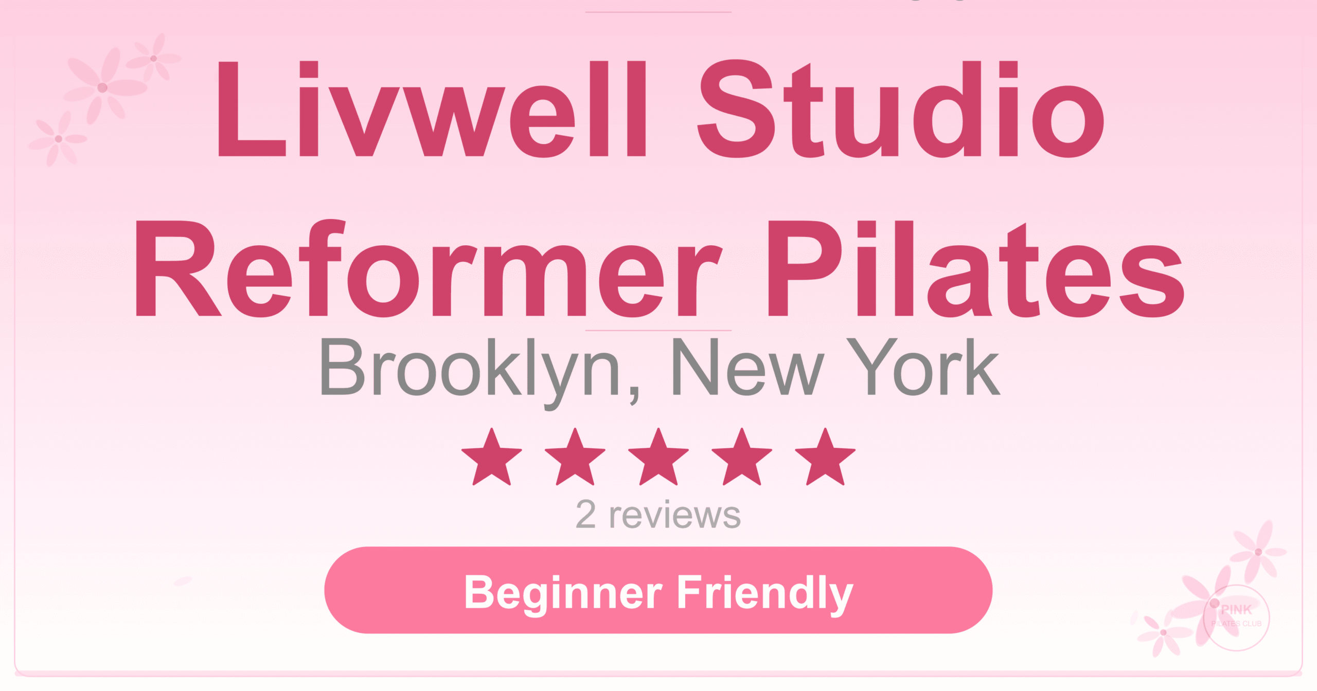 Livwell Studio Reformer Pilates Pilates Studio