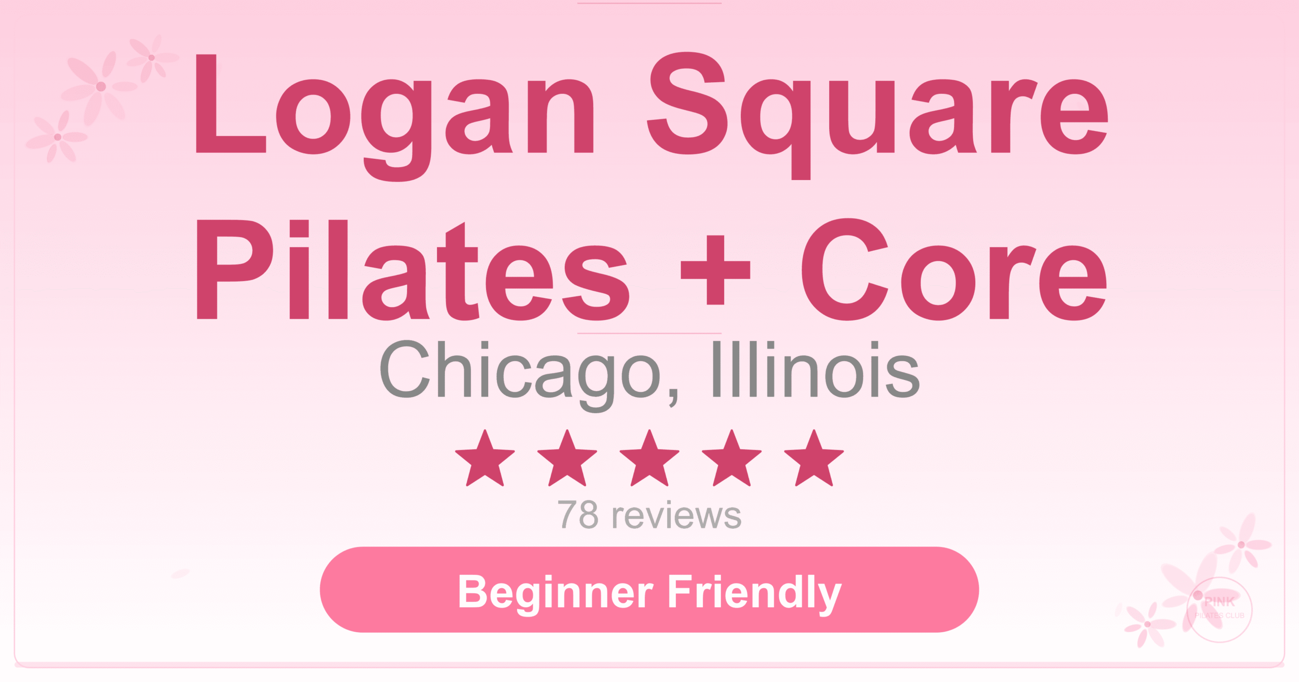 Logan Square Pilates + Core Pilates Studio