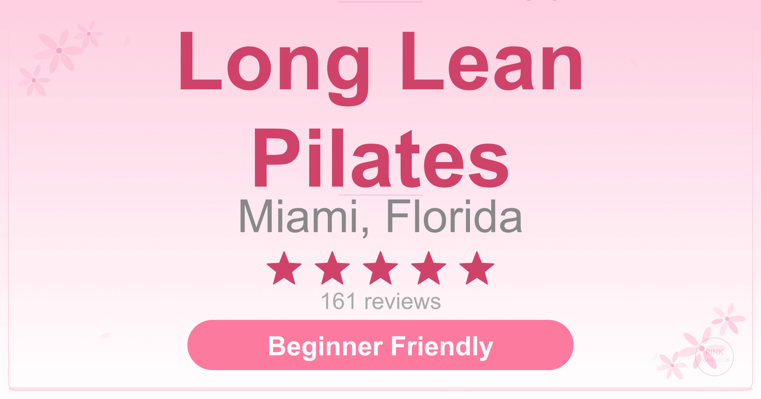 Long Lean Pilates Pilates Studio