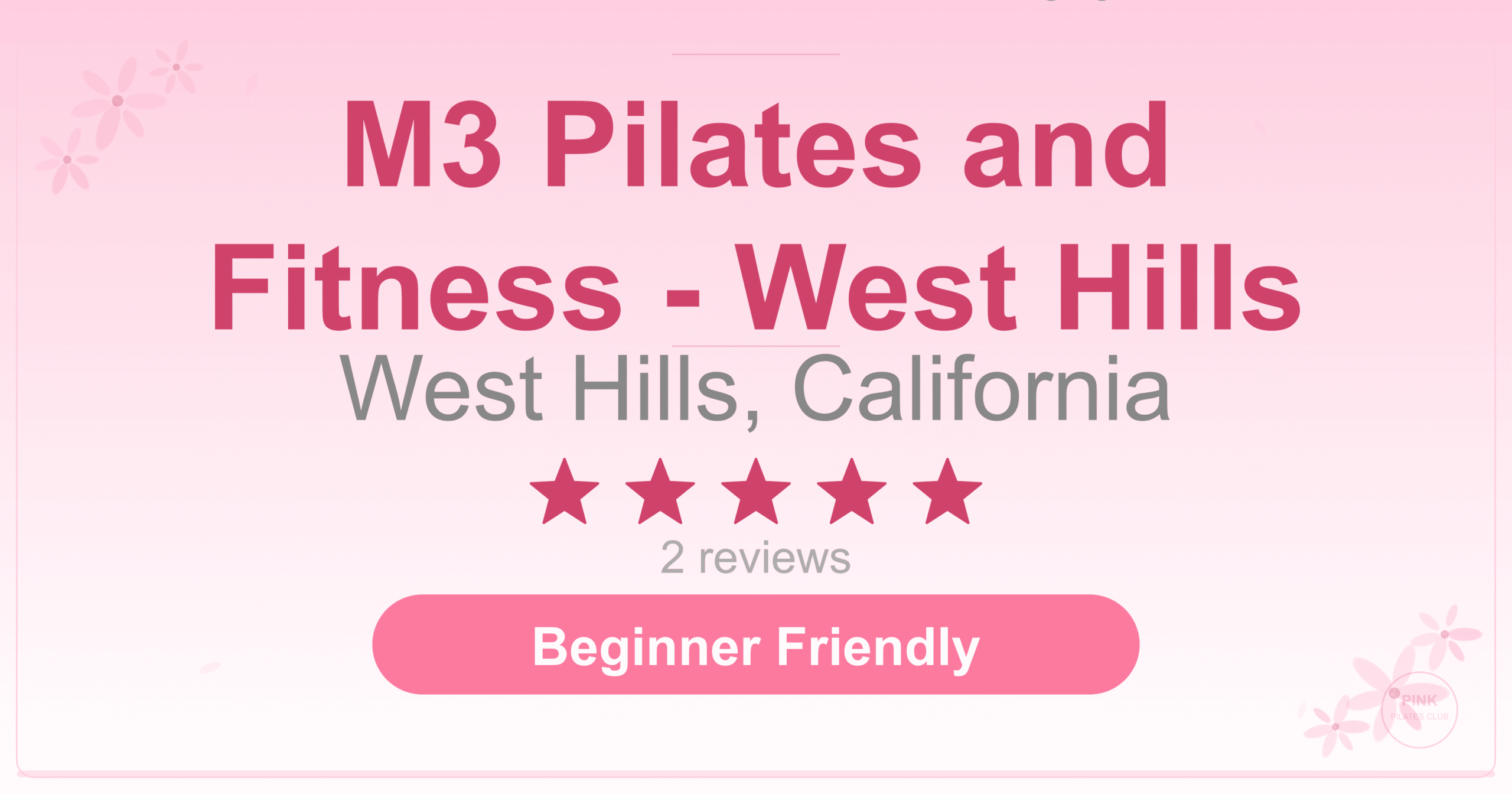 M3 Pilates and Fitness – West Hills Pilates Studio