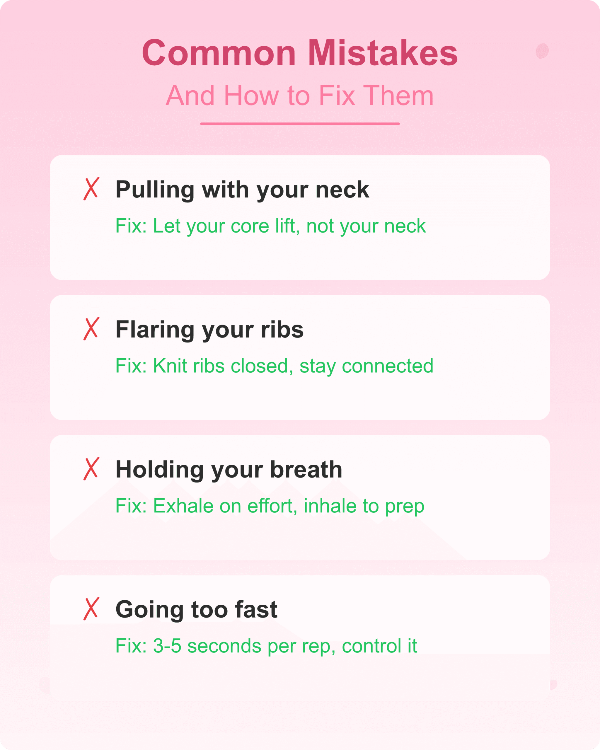 Mat Pilates Common Mistakes Common mat pilates mistakes beginners make and how to fix them