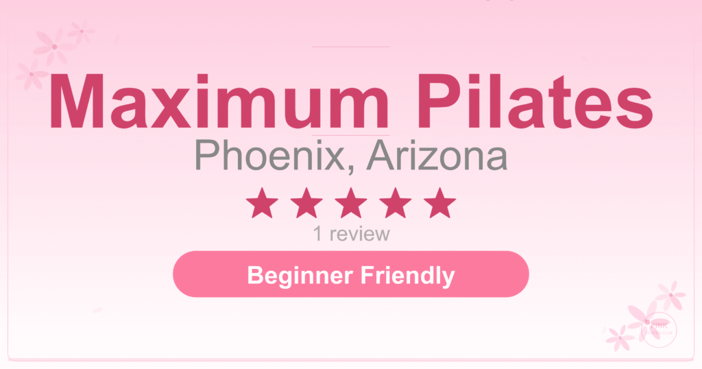 Maximum Pilates Pilates Studio