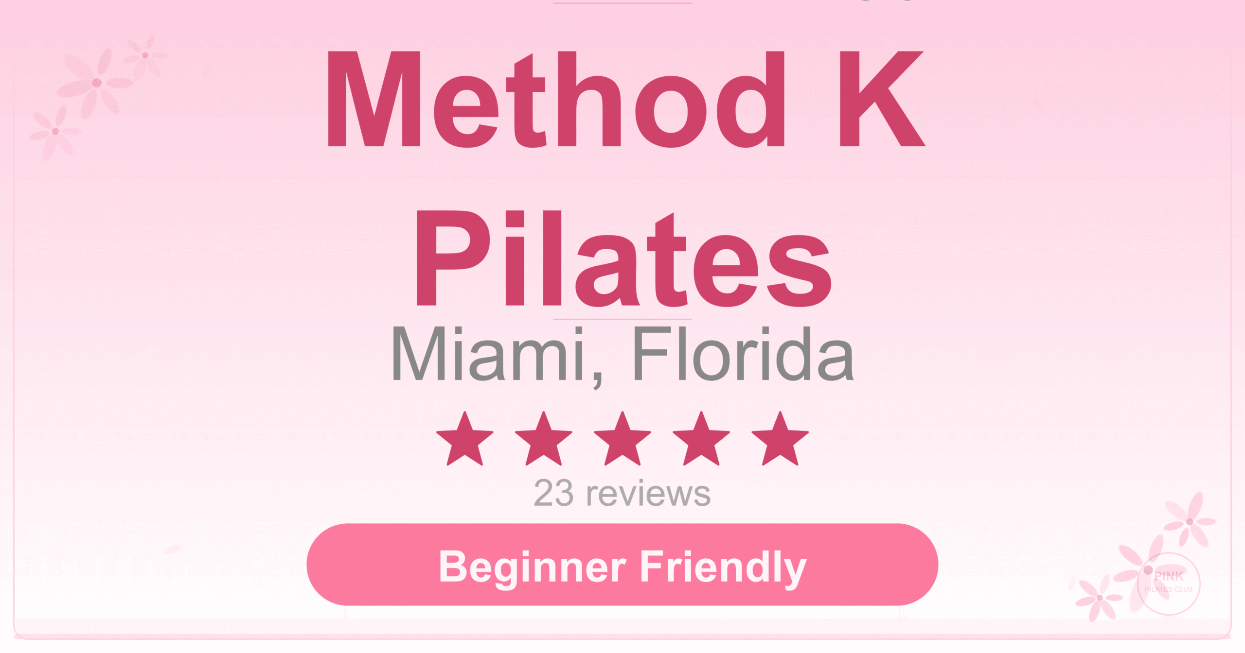 Method K Pilates Pilates Studio
