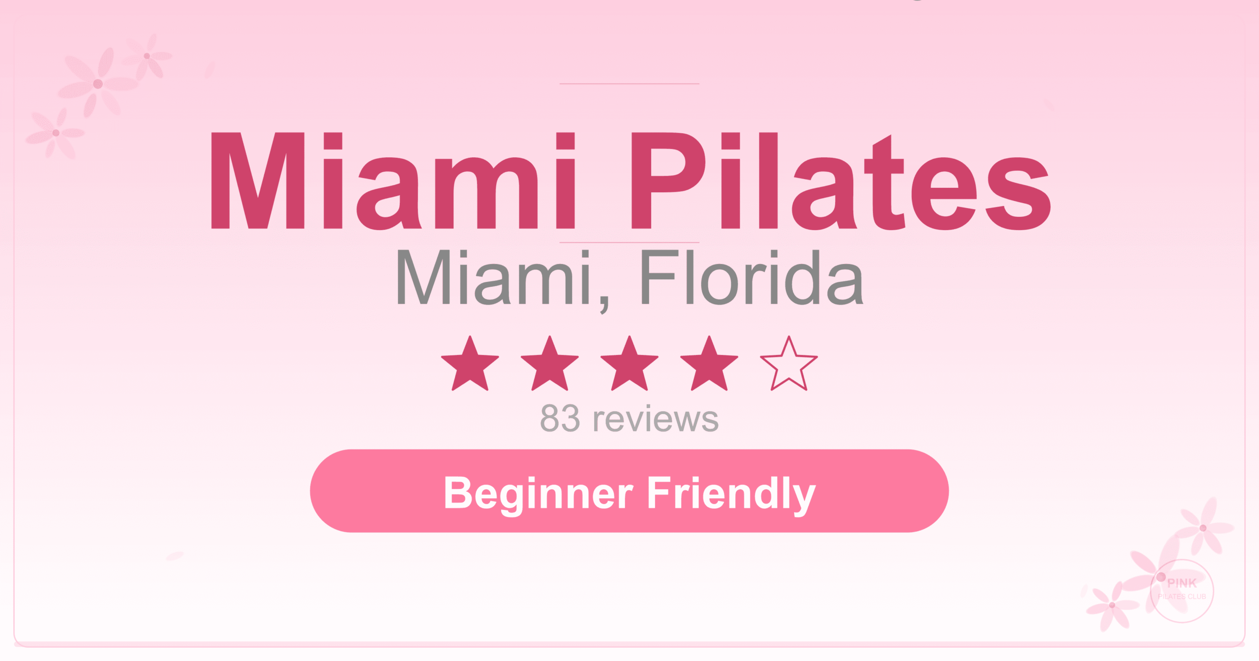 Miami Pilates Pilates Studio