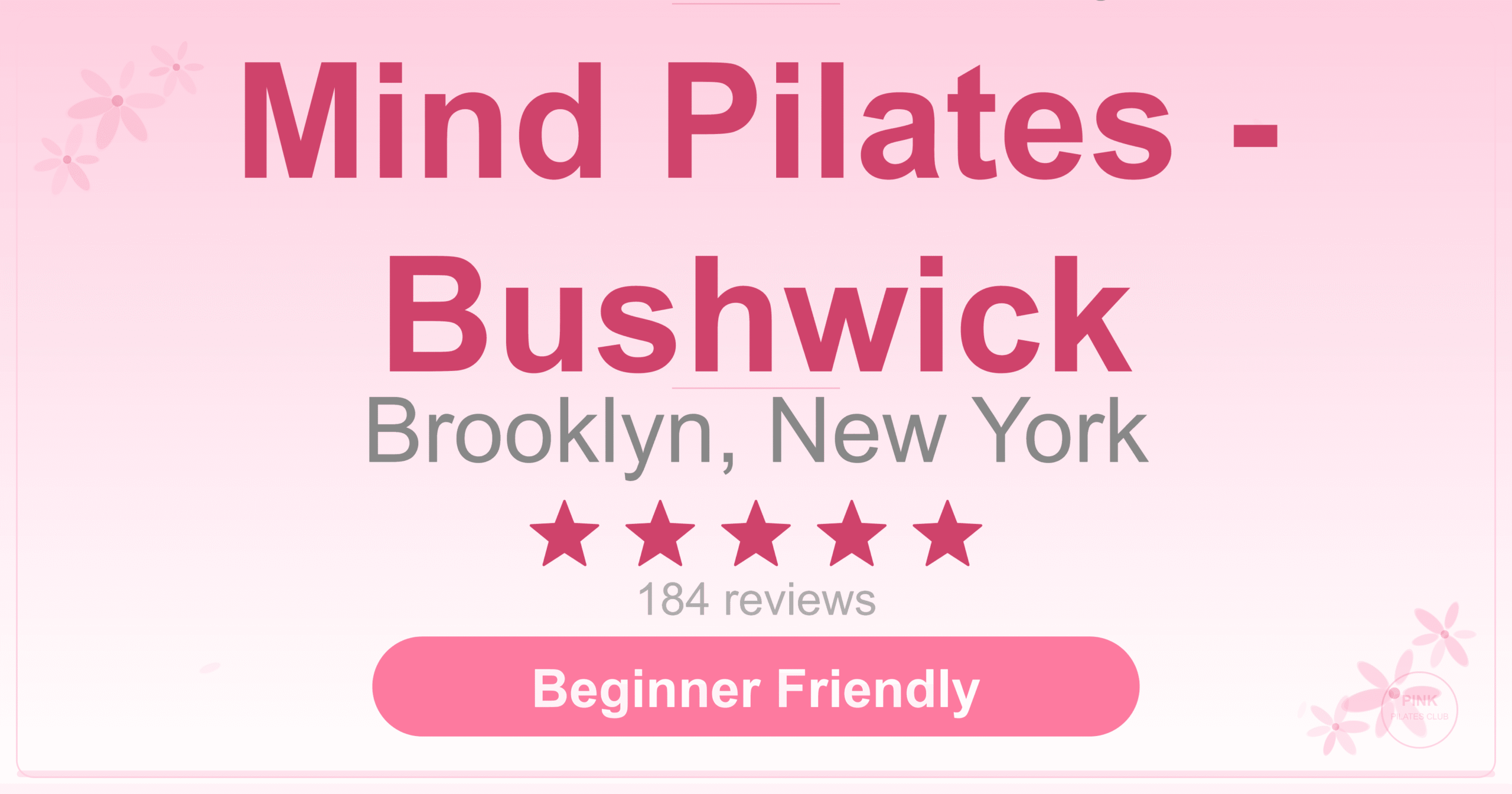 Mind Pilates – Bushwick Pilates Studio